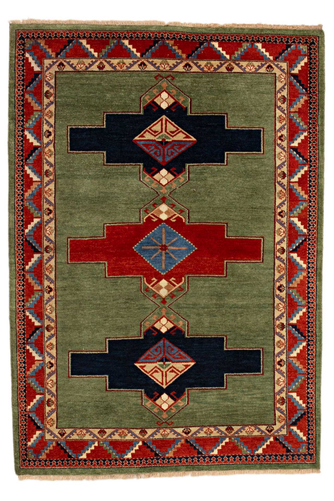 Kazak Green 144x200