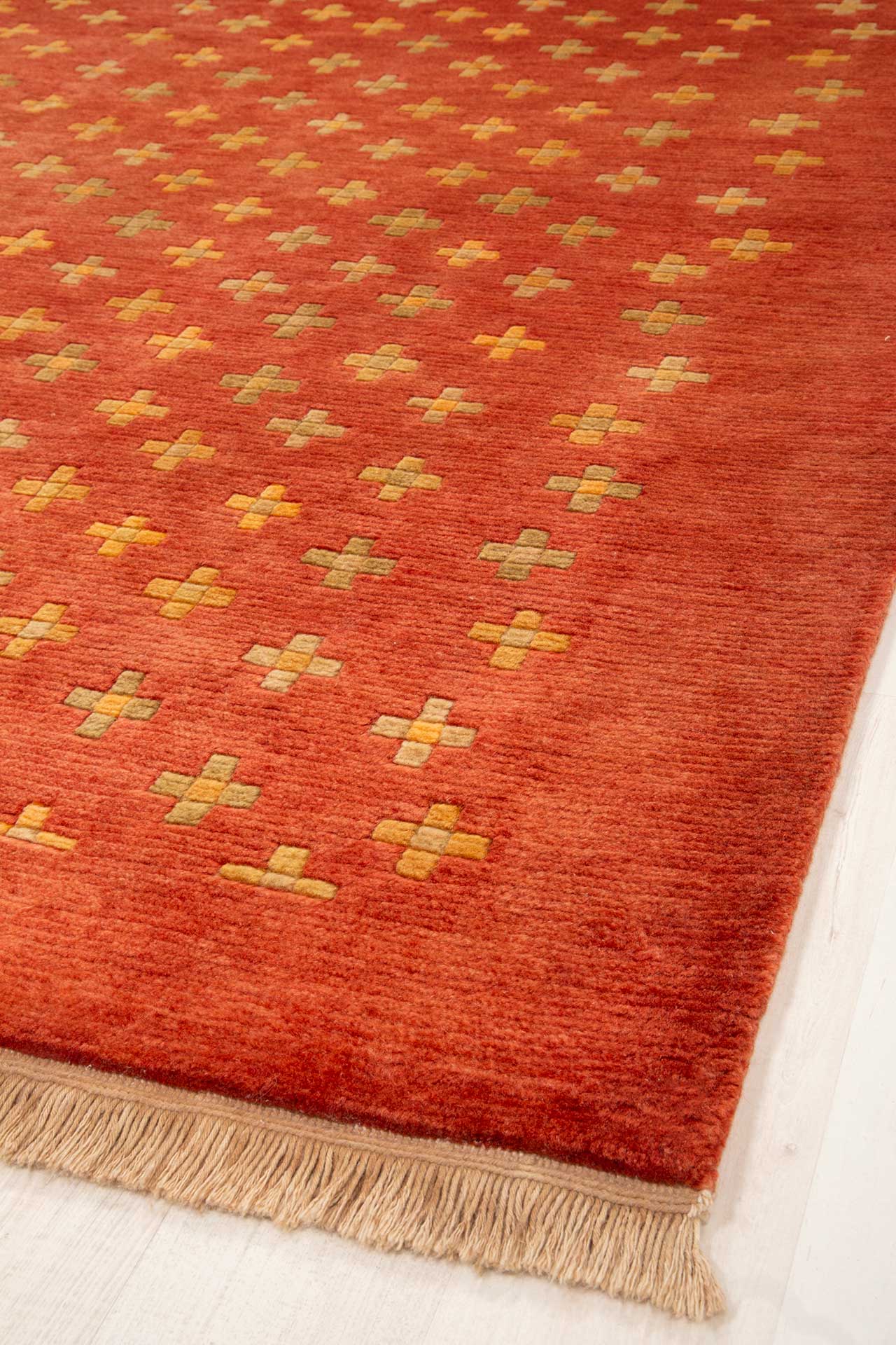 Bhutan Design Red 170x230