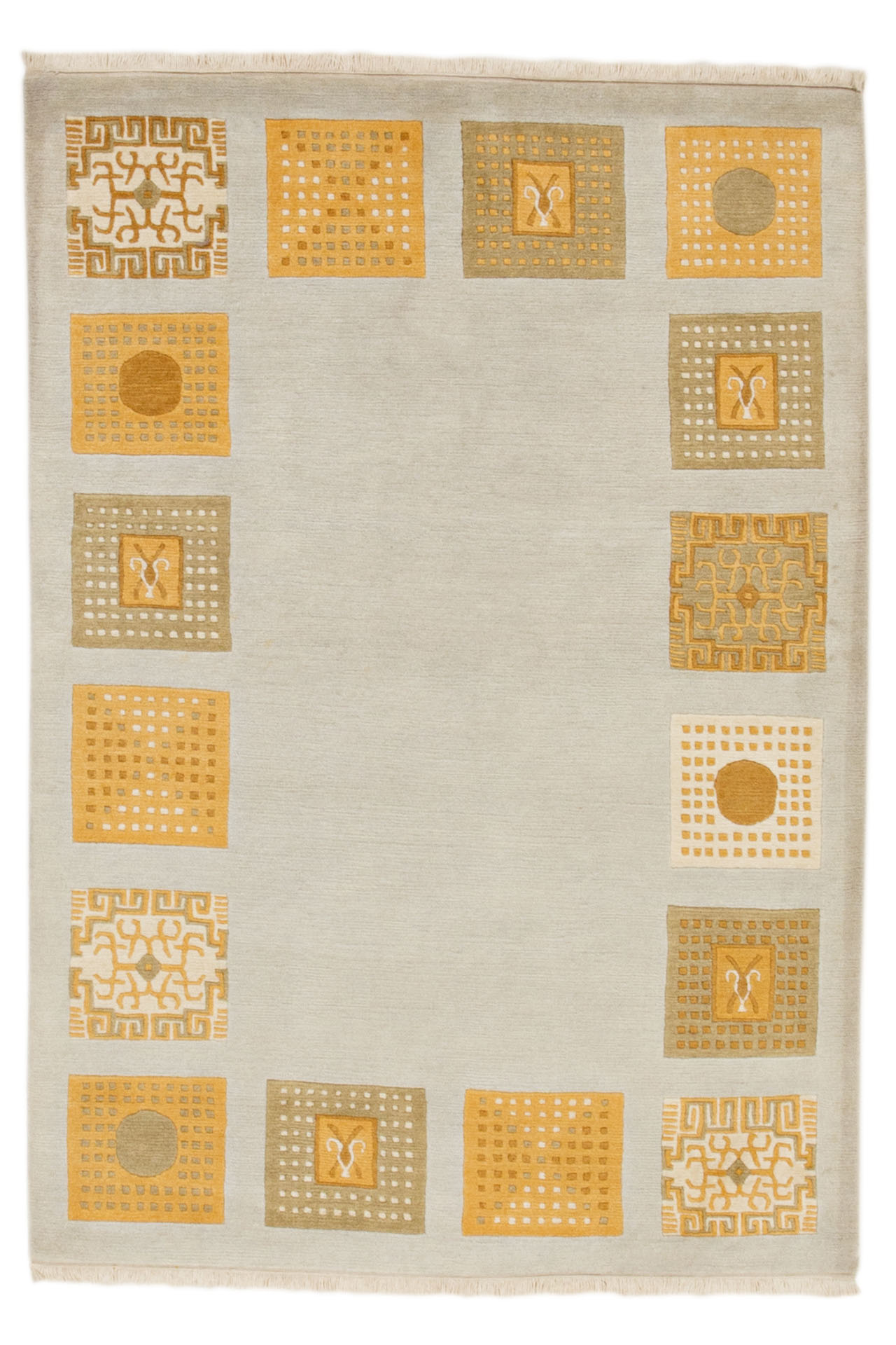 Bhutan Design Grey 140x200