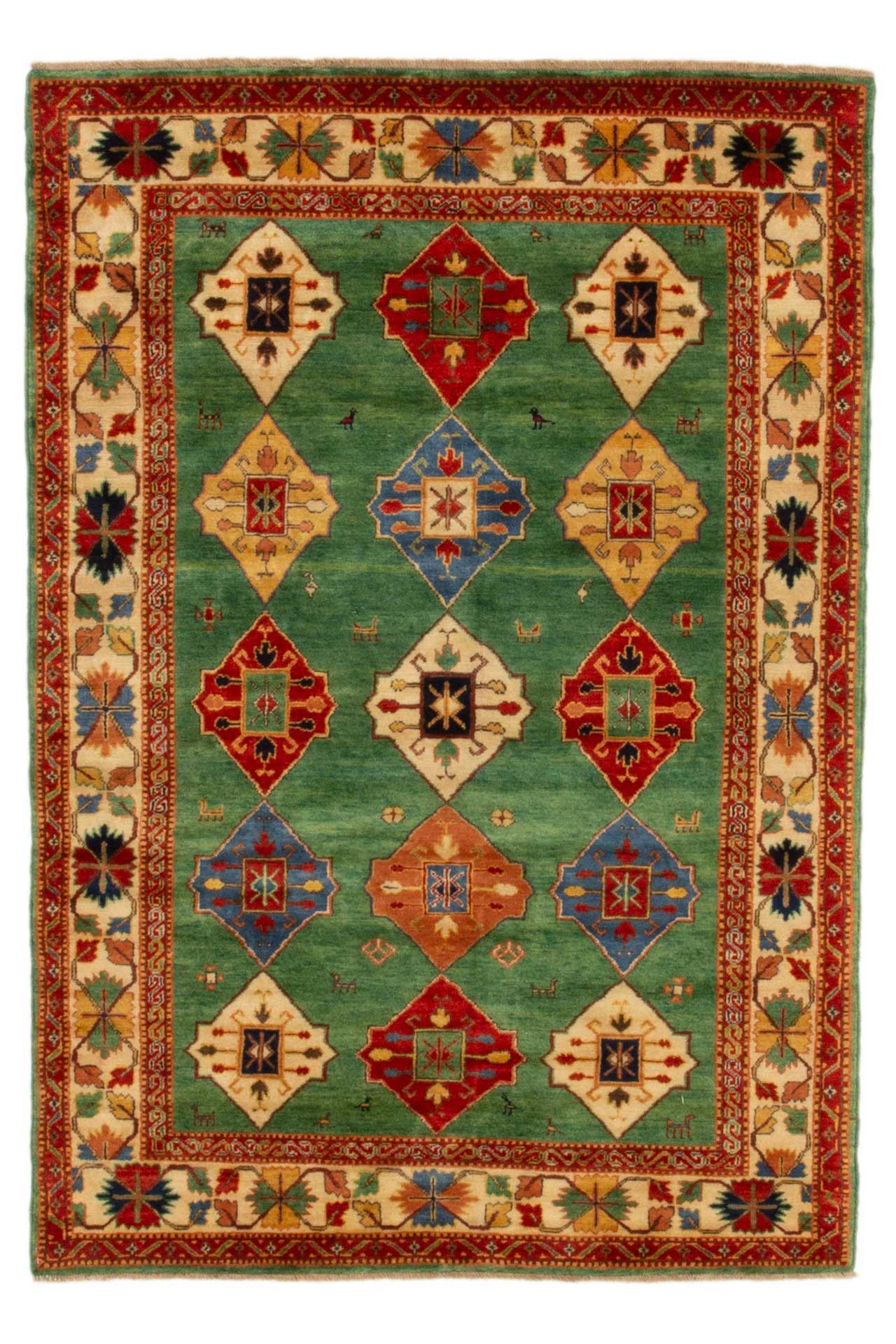 Kazak Green 134x193