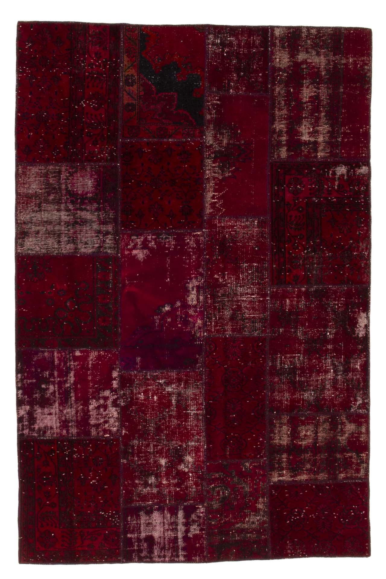 Bargi.se Patchwork Carpet Red 185x280 ull matta modern ba_303615.jpg