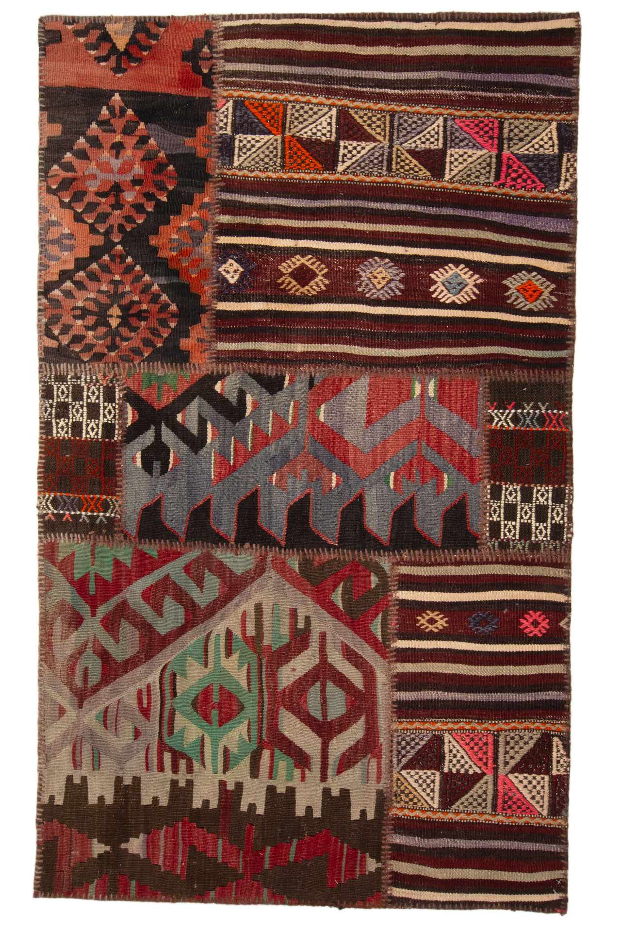 Bargi Mattor Ull Patchwork Kilim Multi 94x156 ba_303922.jpg