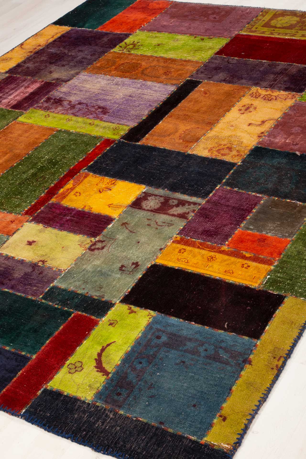 Patchwork Carpet Multi 248x303