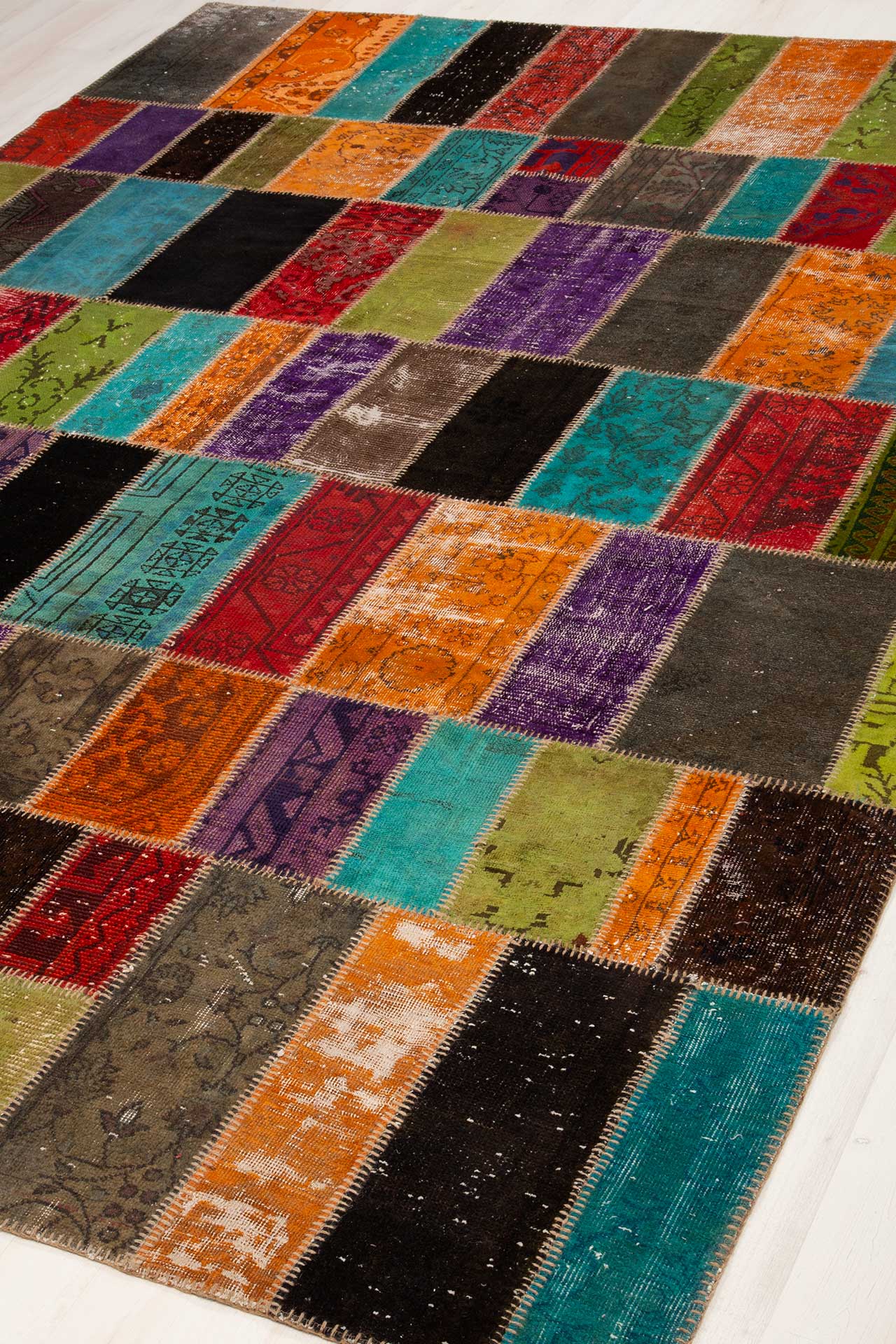 Patchwork Carpet Multi 250x347