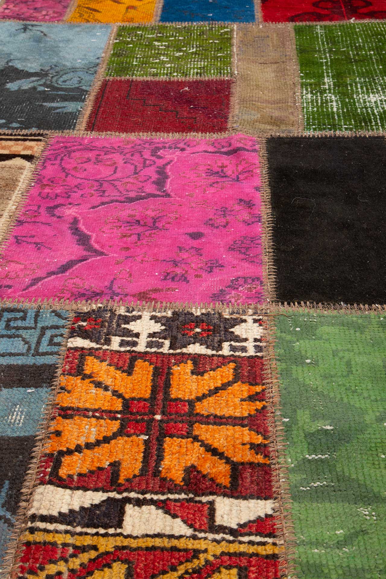 Patchwork Carpet Multi 171x240