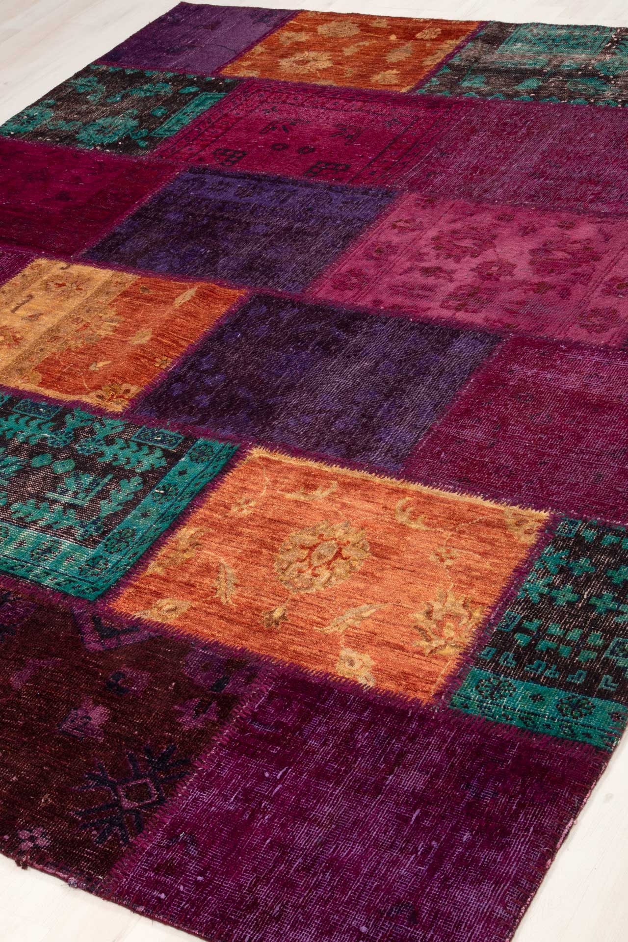 Patchwork Carpet Multi 252x307