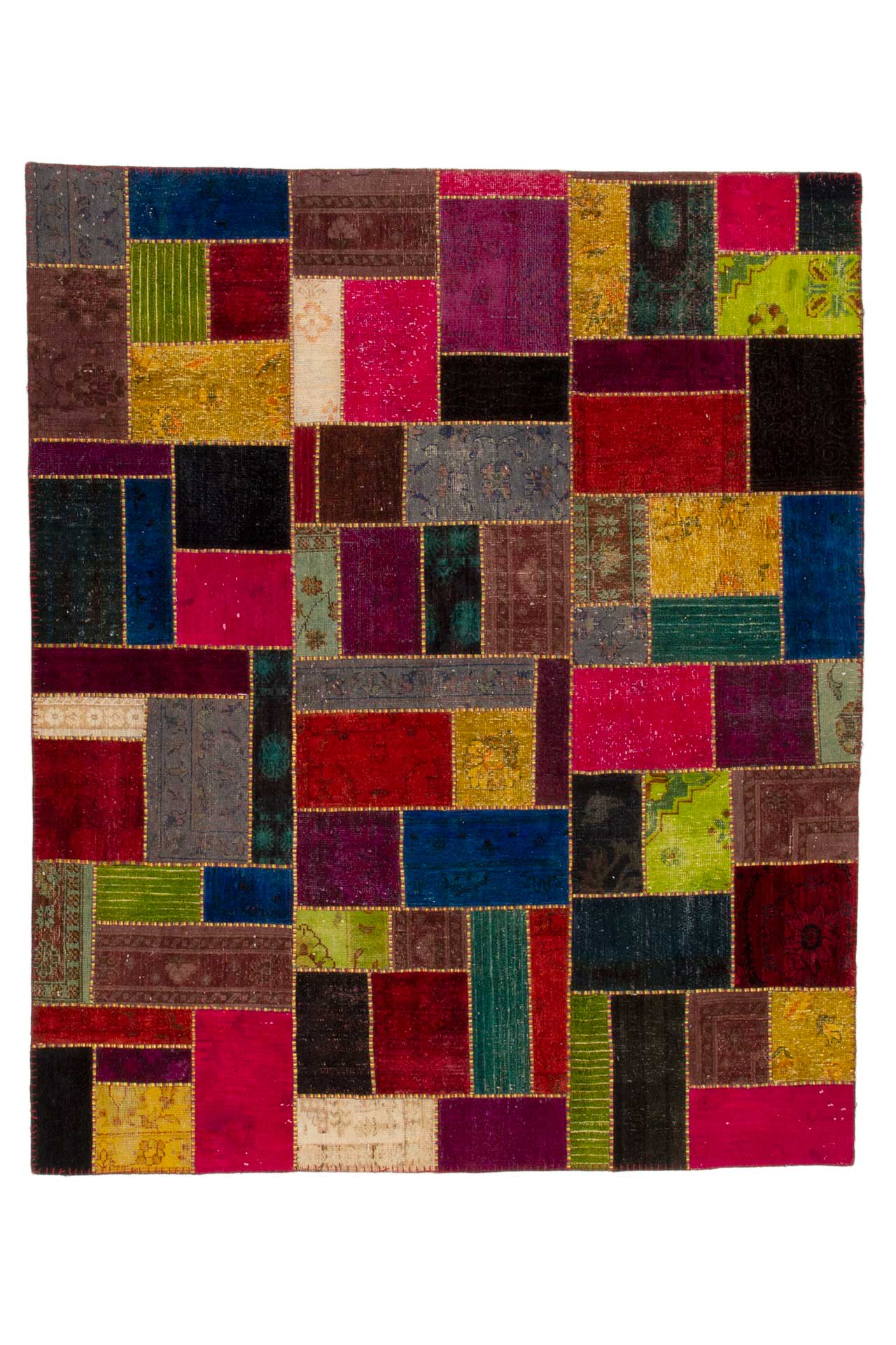 Patchwork Carpet Multi 248x298