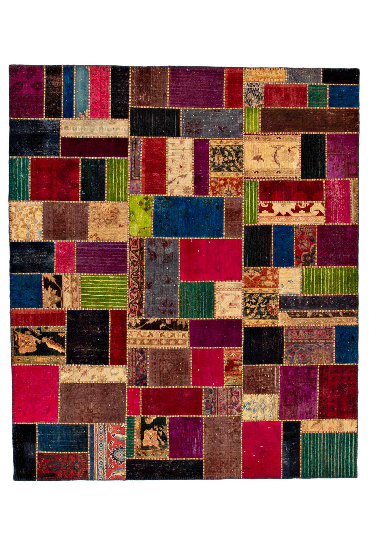 Patchwork Carpet Multi 249x296