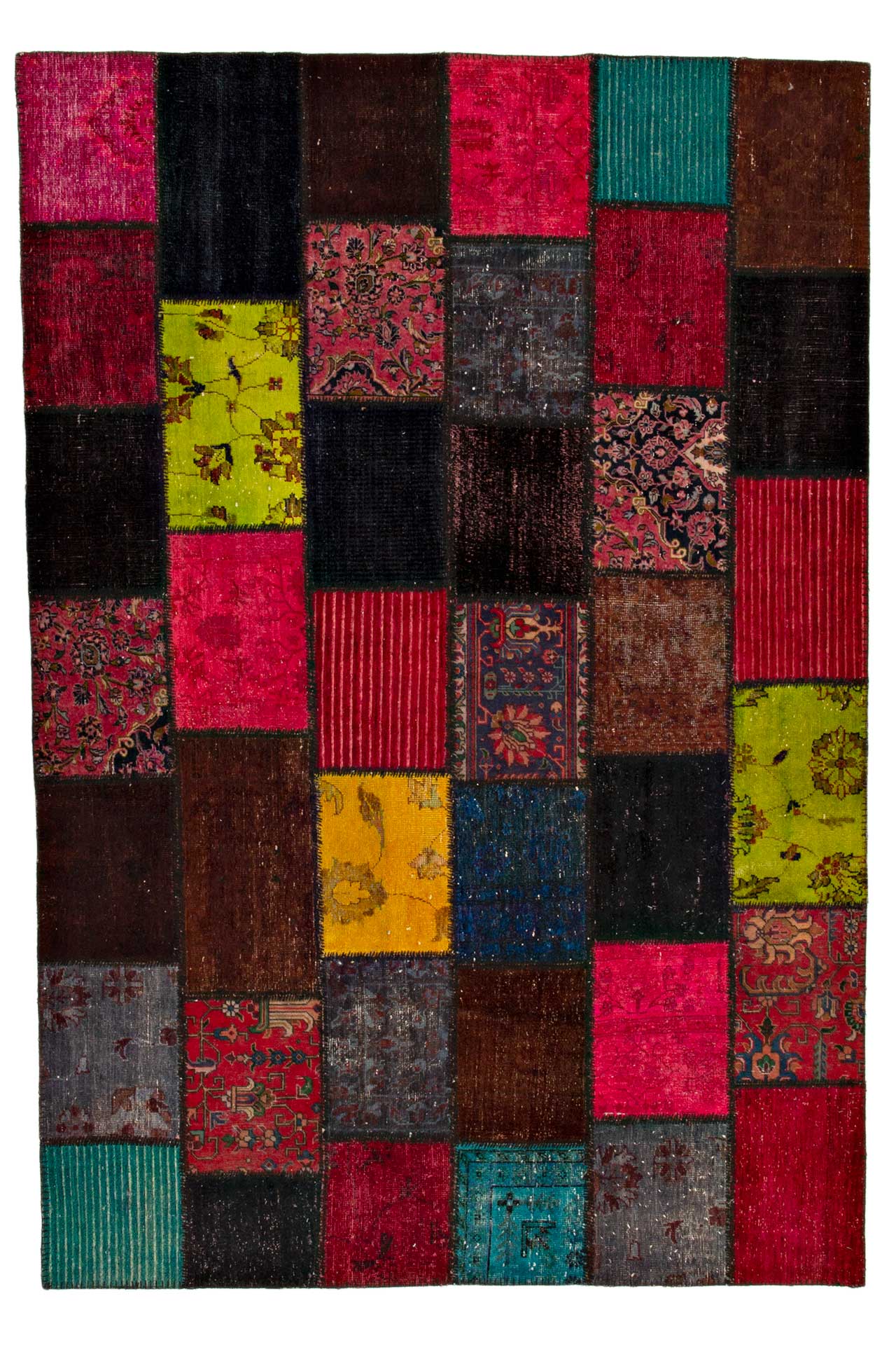 Patchwork Carpet Multi 243x357