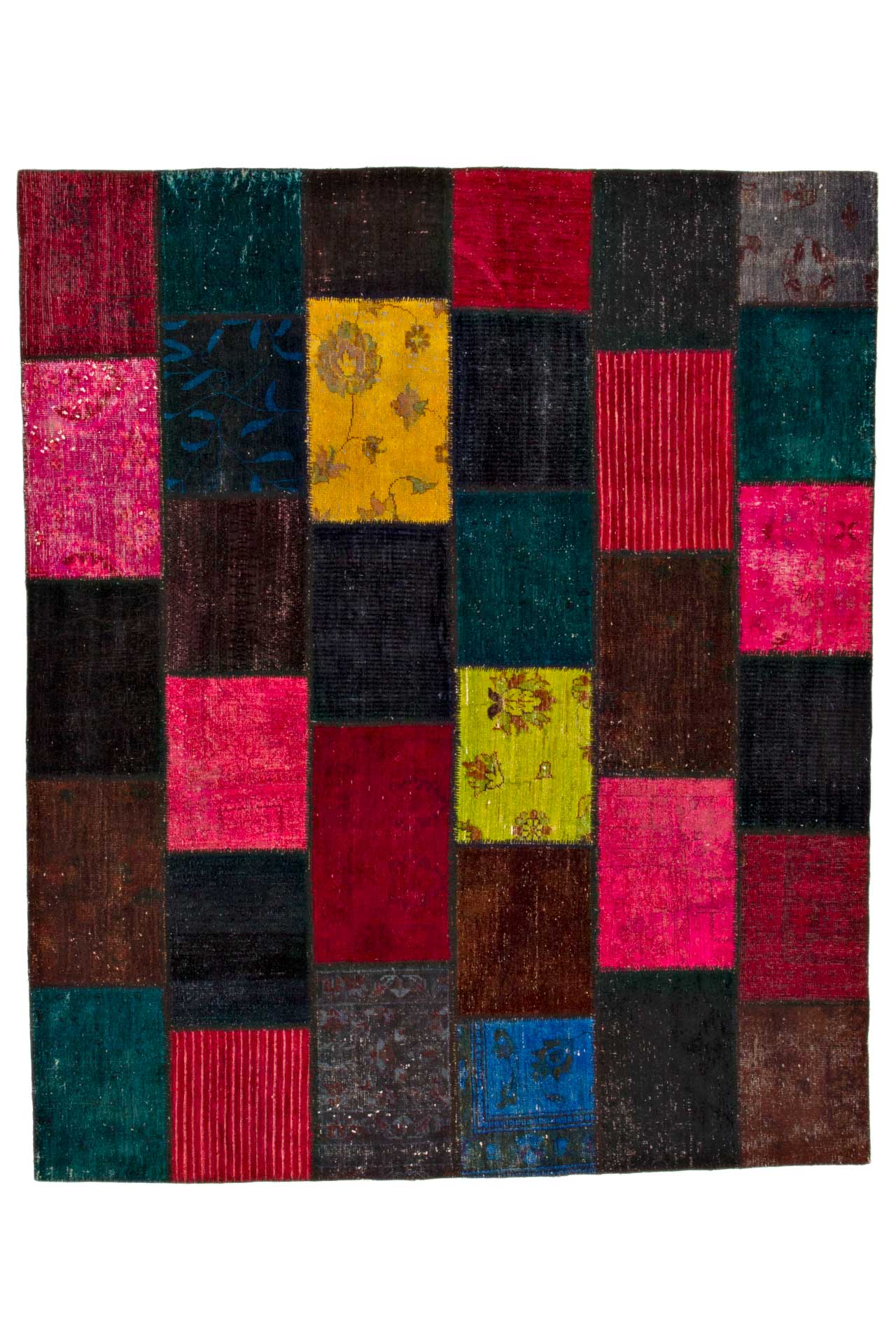 Patchwork Carpet Multi 255x304