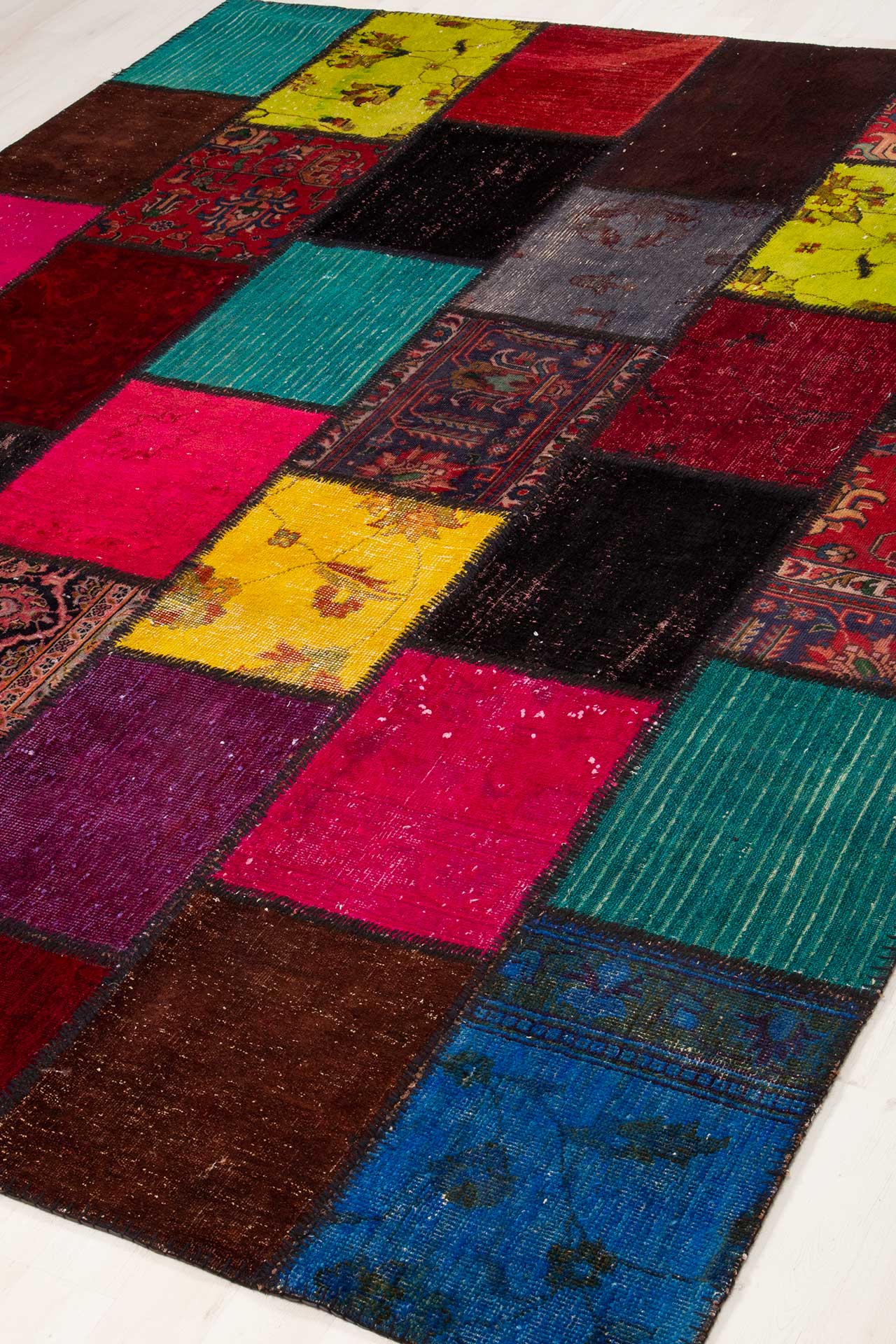 Patchwork Carpet Multi 249x310
