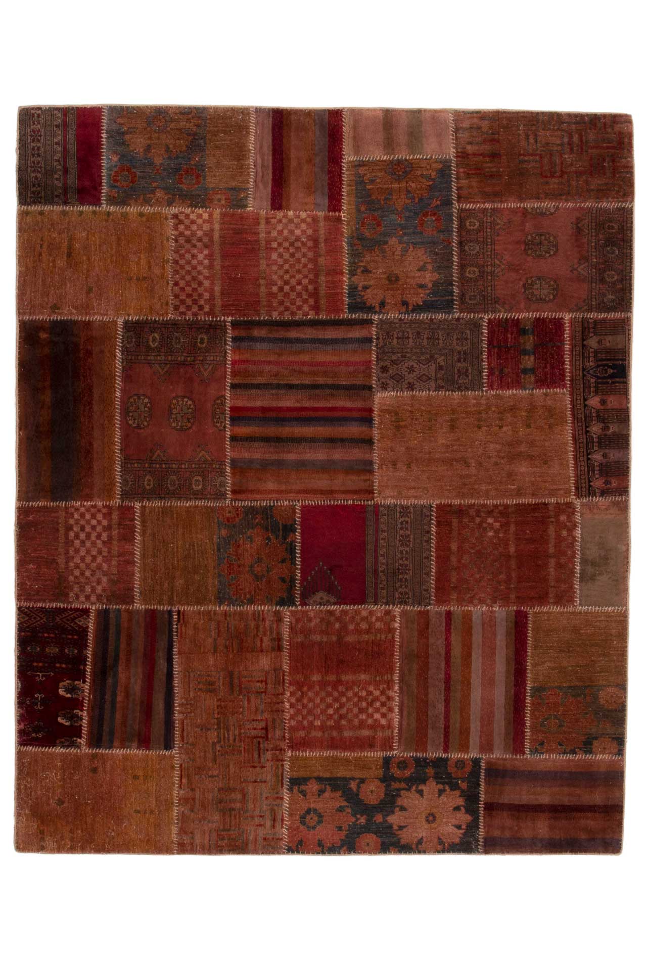 Patchwork Carpet Multi 245x300