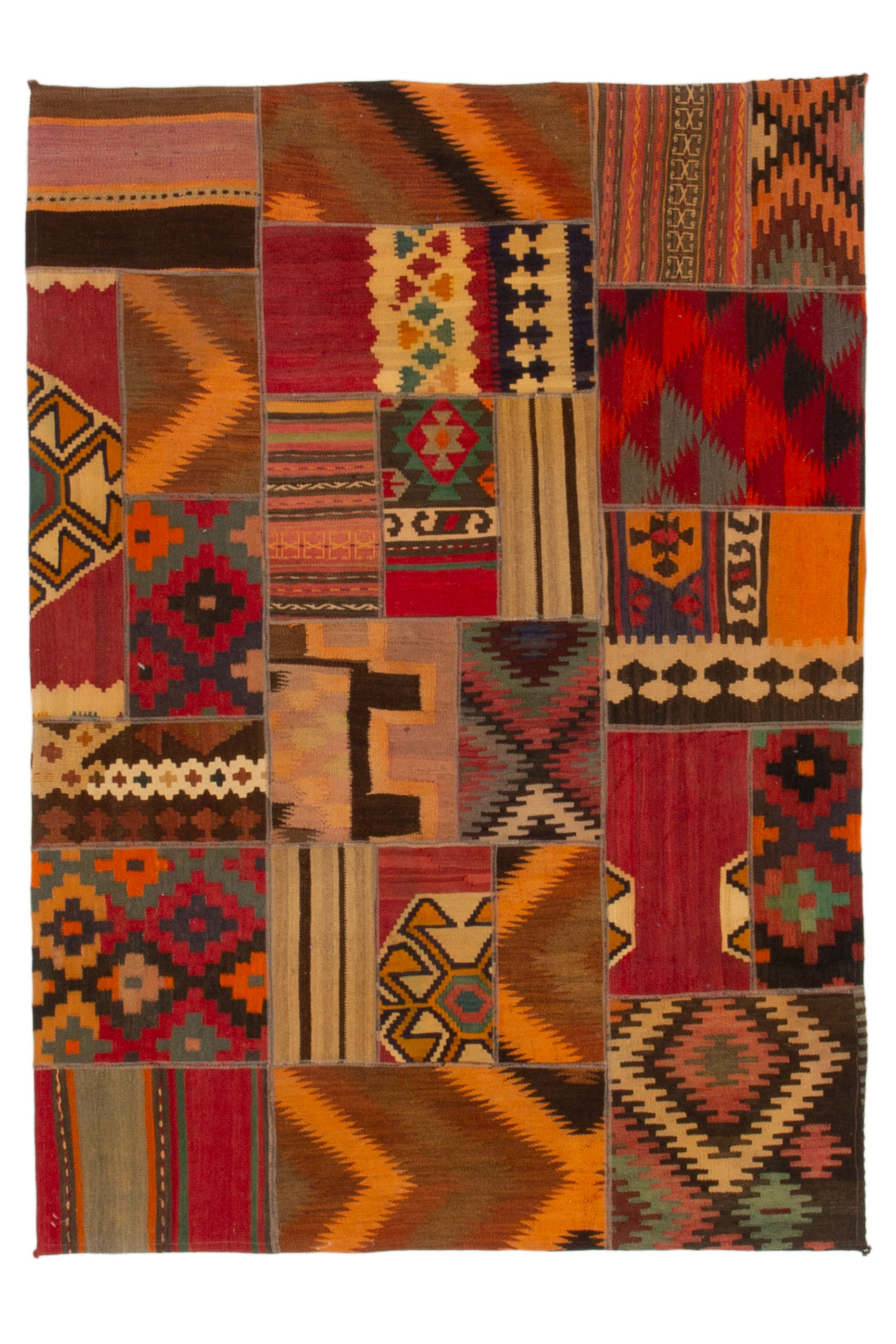 Bargi Mattor Ull Patchwork Kilim Multi 138x195 ba_328775.jpg