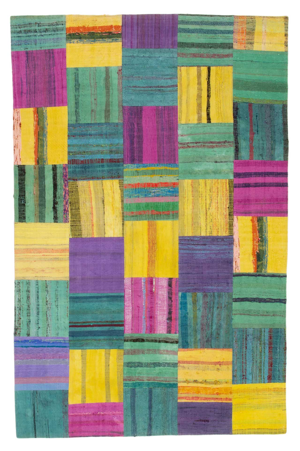 Patchwork Kilim Multi 200x306