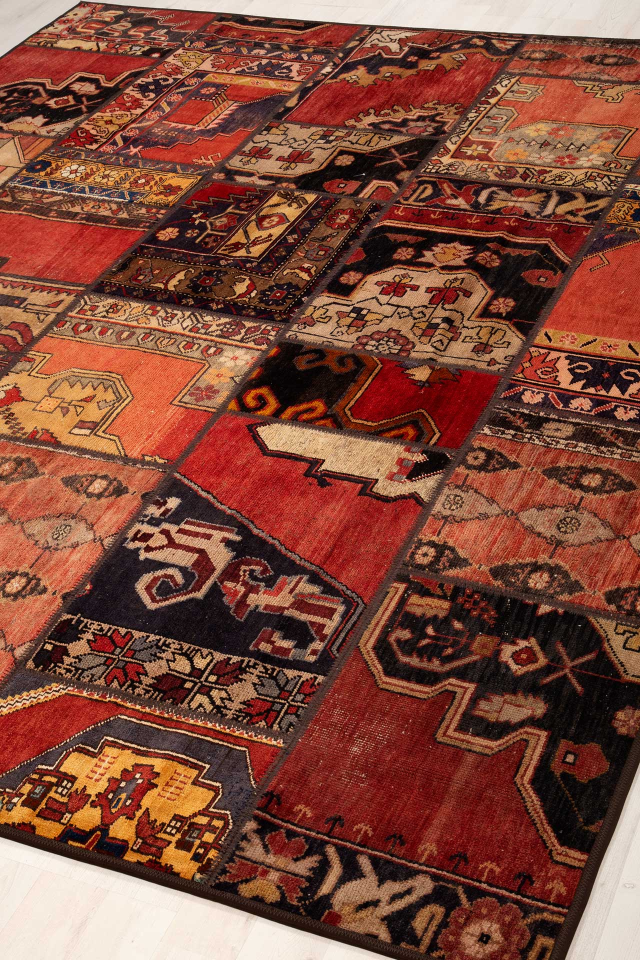 Patchwork Carpet Multi 252x308