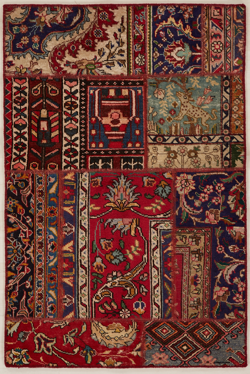 Patchwork Carpet Multi 71x136