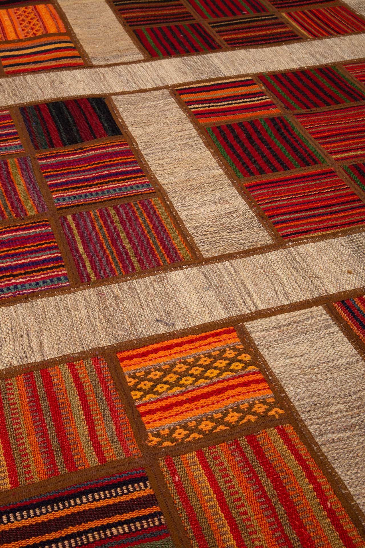 Patchwork Kilim Multi 205x302