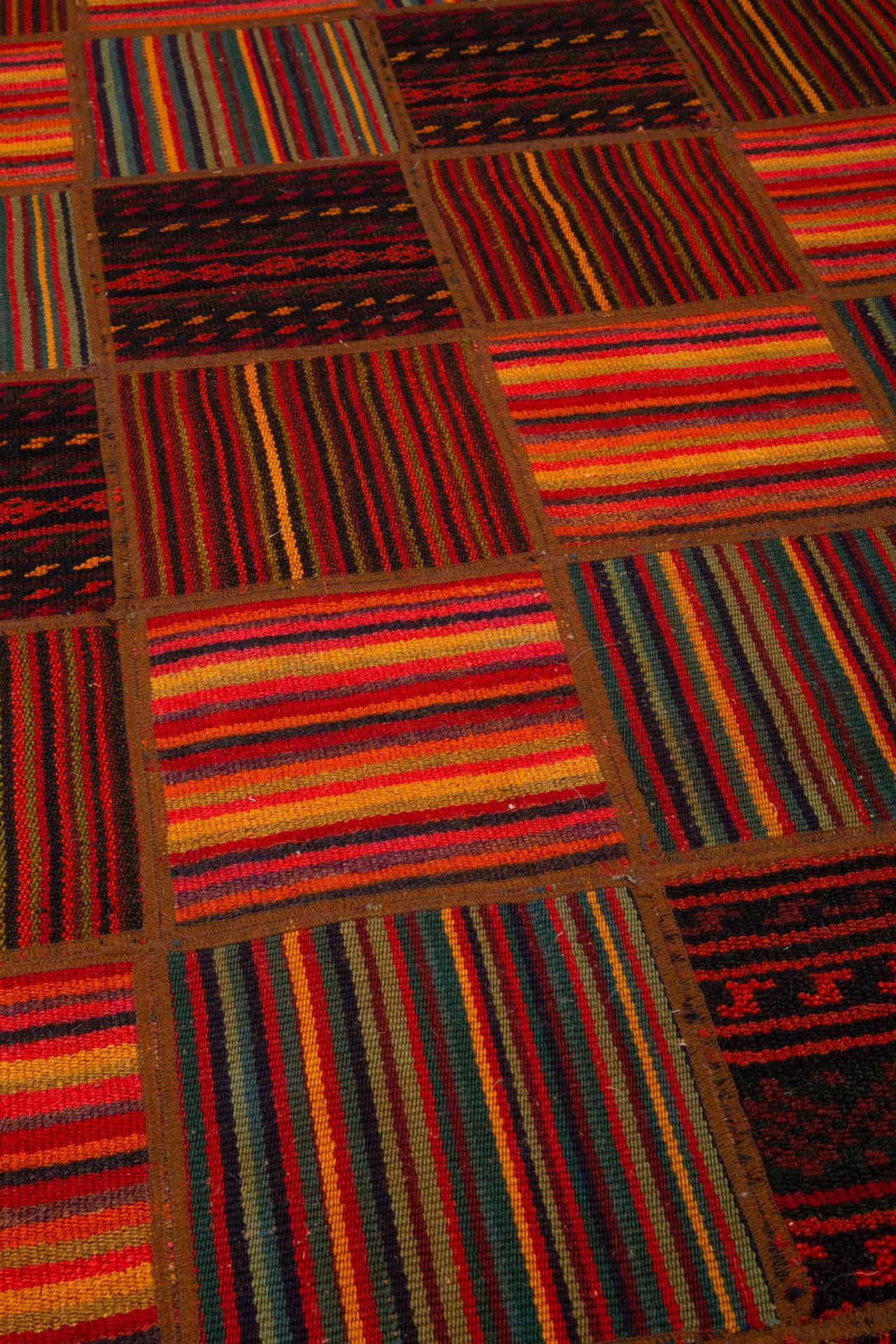 Patchwork Kilim Multi 199x199