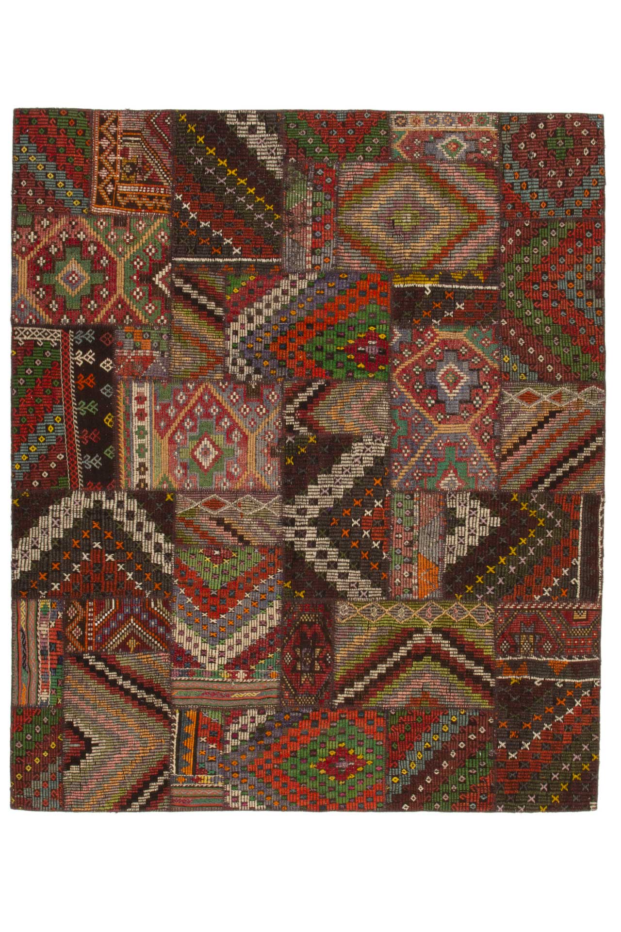 Patchwork Kilim Multi 250x296