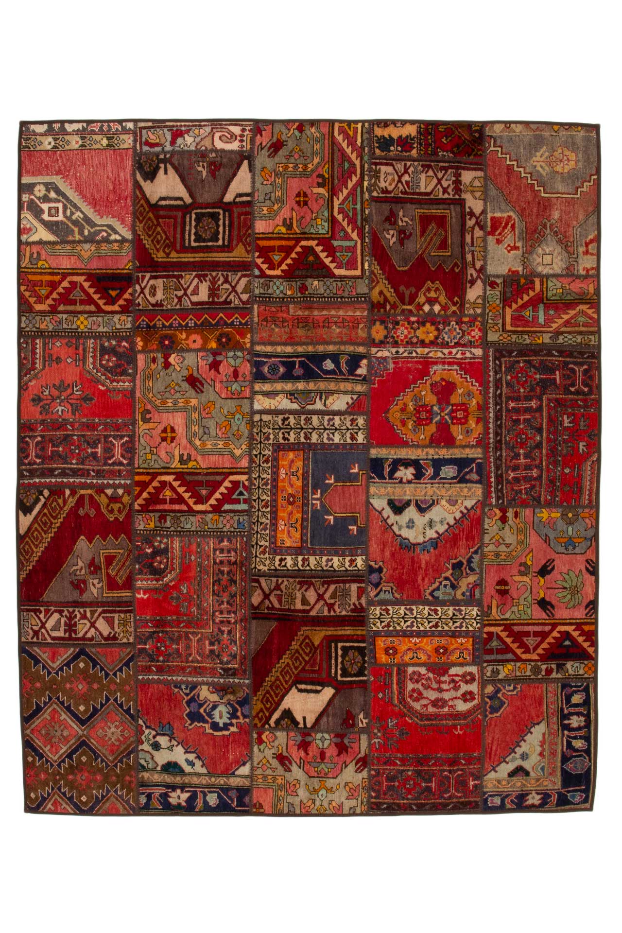 Patchwork Carpet Multi 255x304