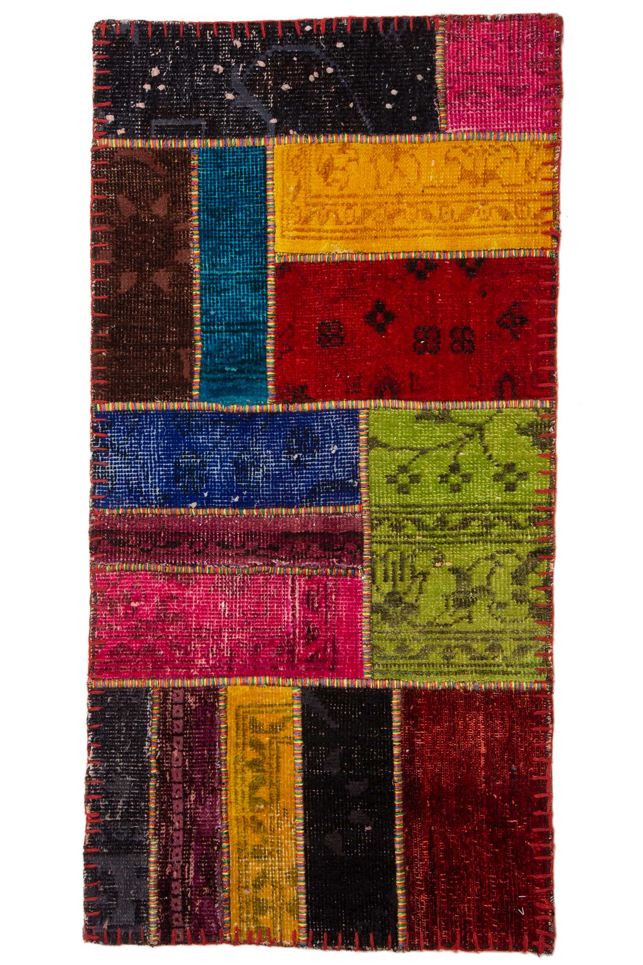 Patchwork Carpet Multi 62x122
