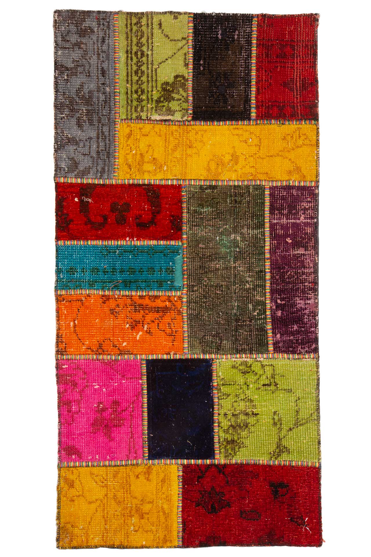 Patchwork Carpet Multi 61x120