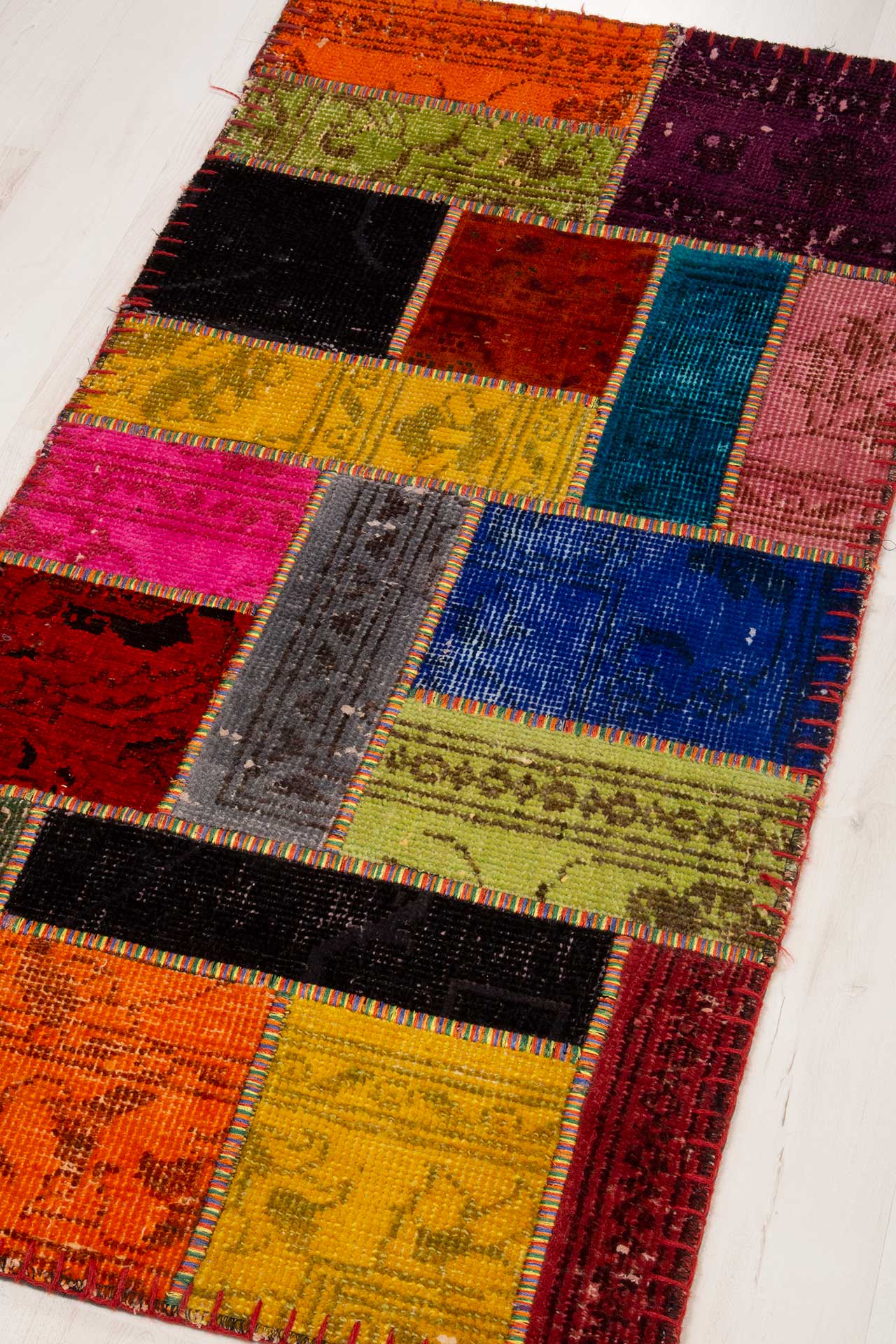 Patchwork Carpet Multi 62x120