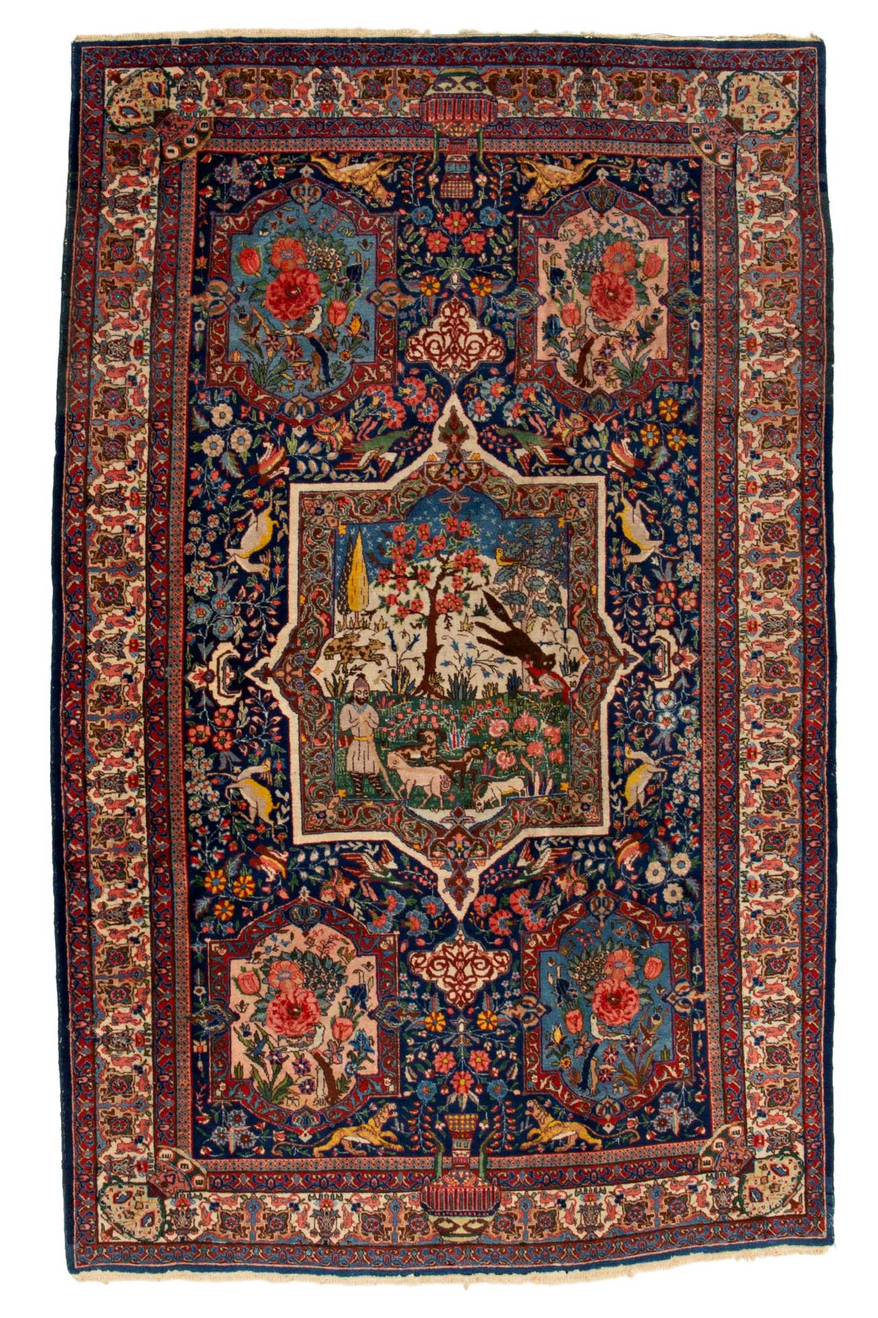 Tabriz Dark Blue 183x287