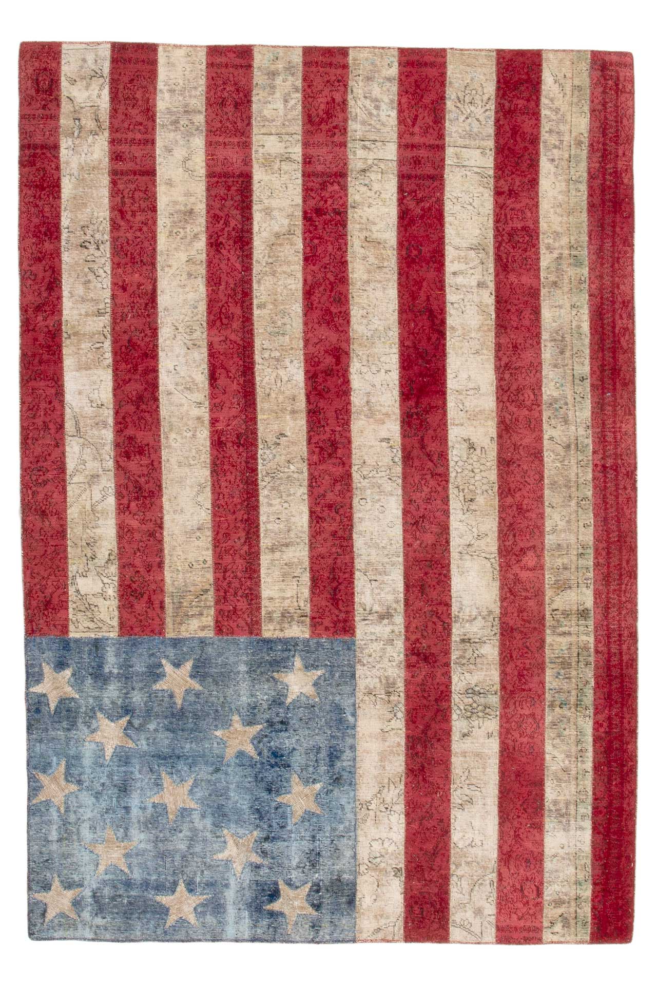 Patchwork Carpet Multi 202x296