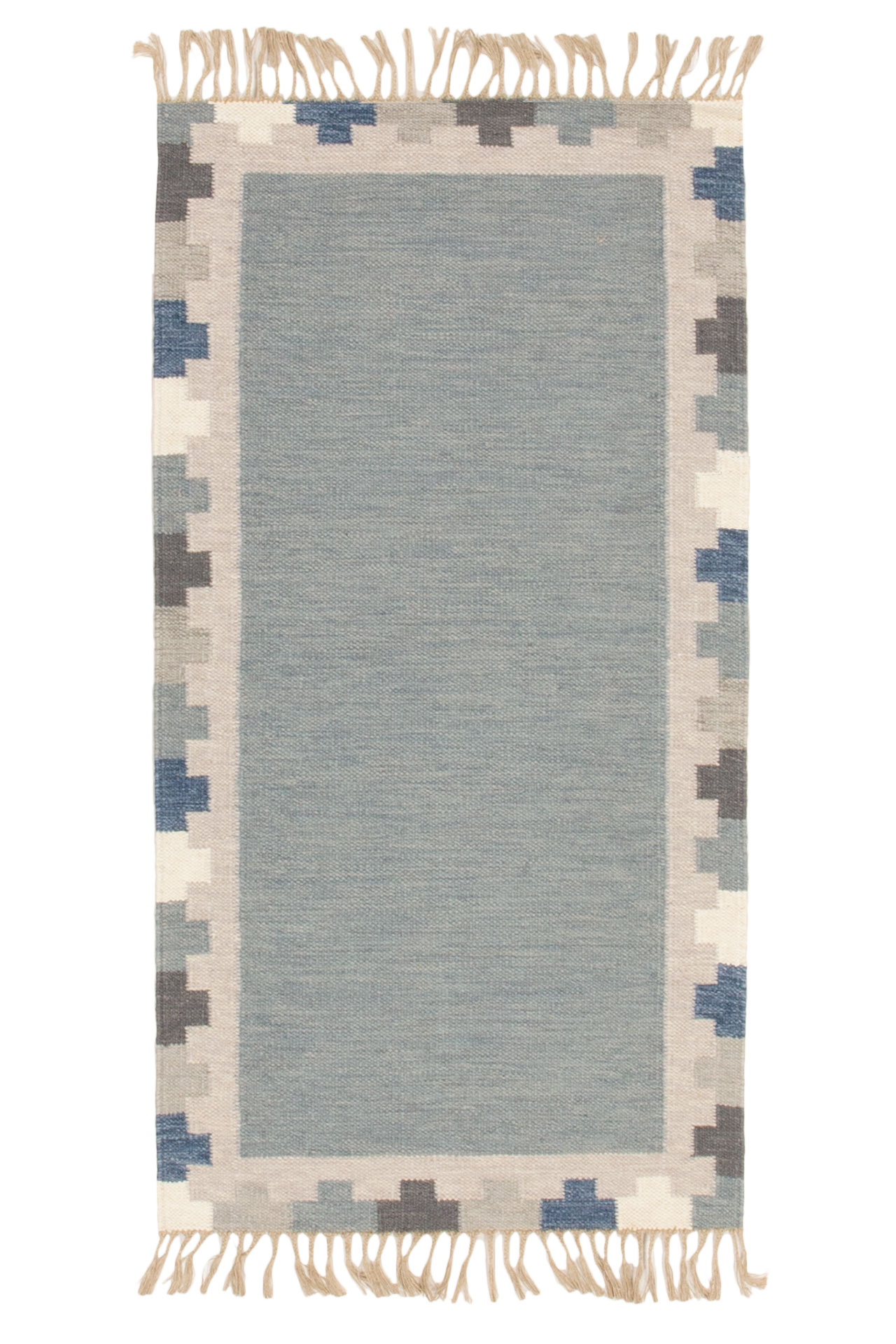 Bargi Mattor Ull Röllakan B R 309 Blue 90x180 ba_382274_2.jpg