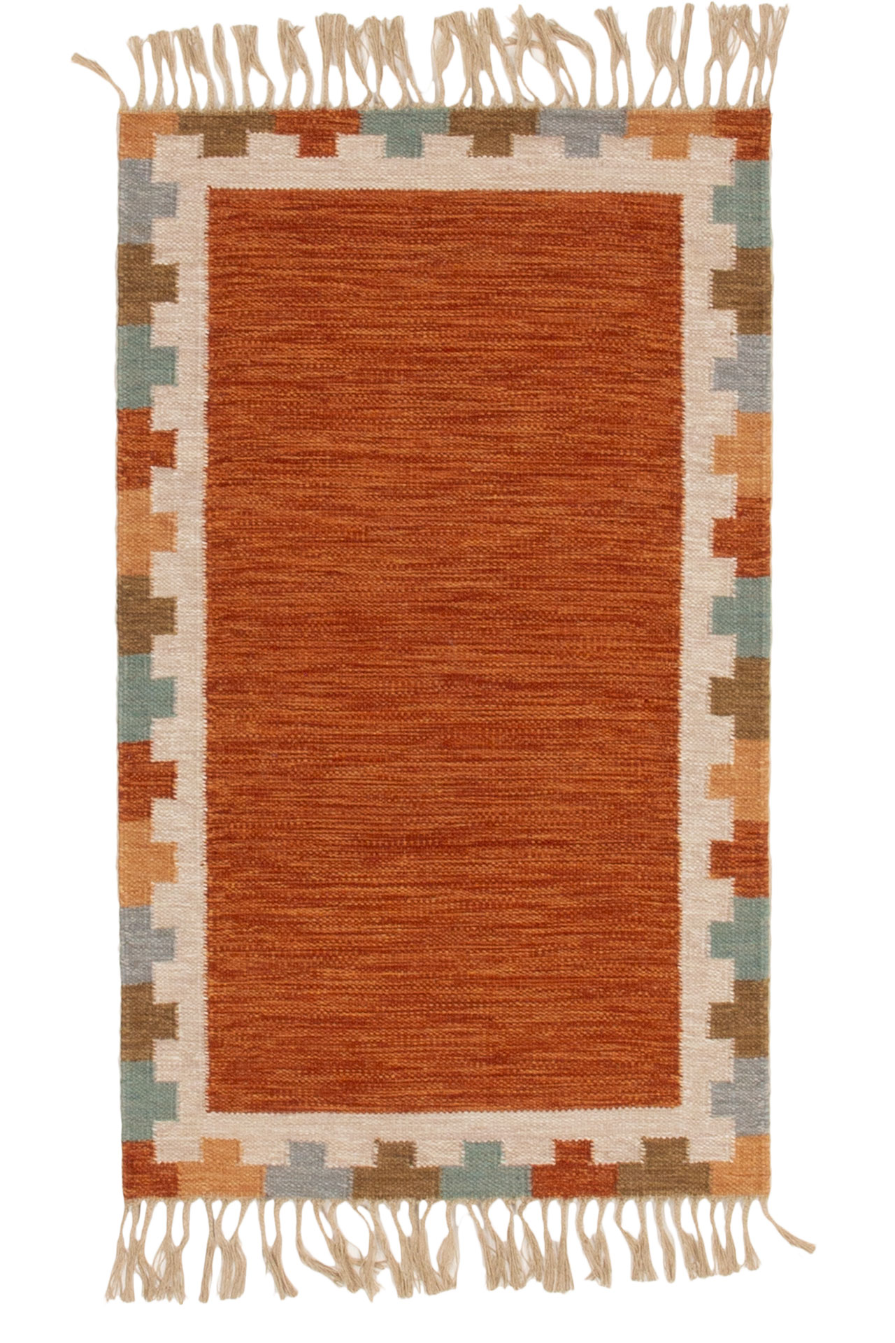 Bargi mattor Ull Röllakan B R 309 Rust 90x160 ba_382296.jpg