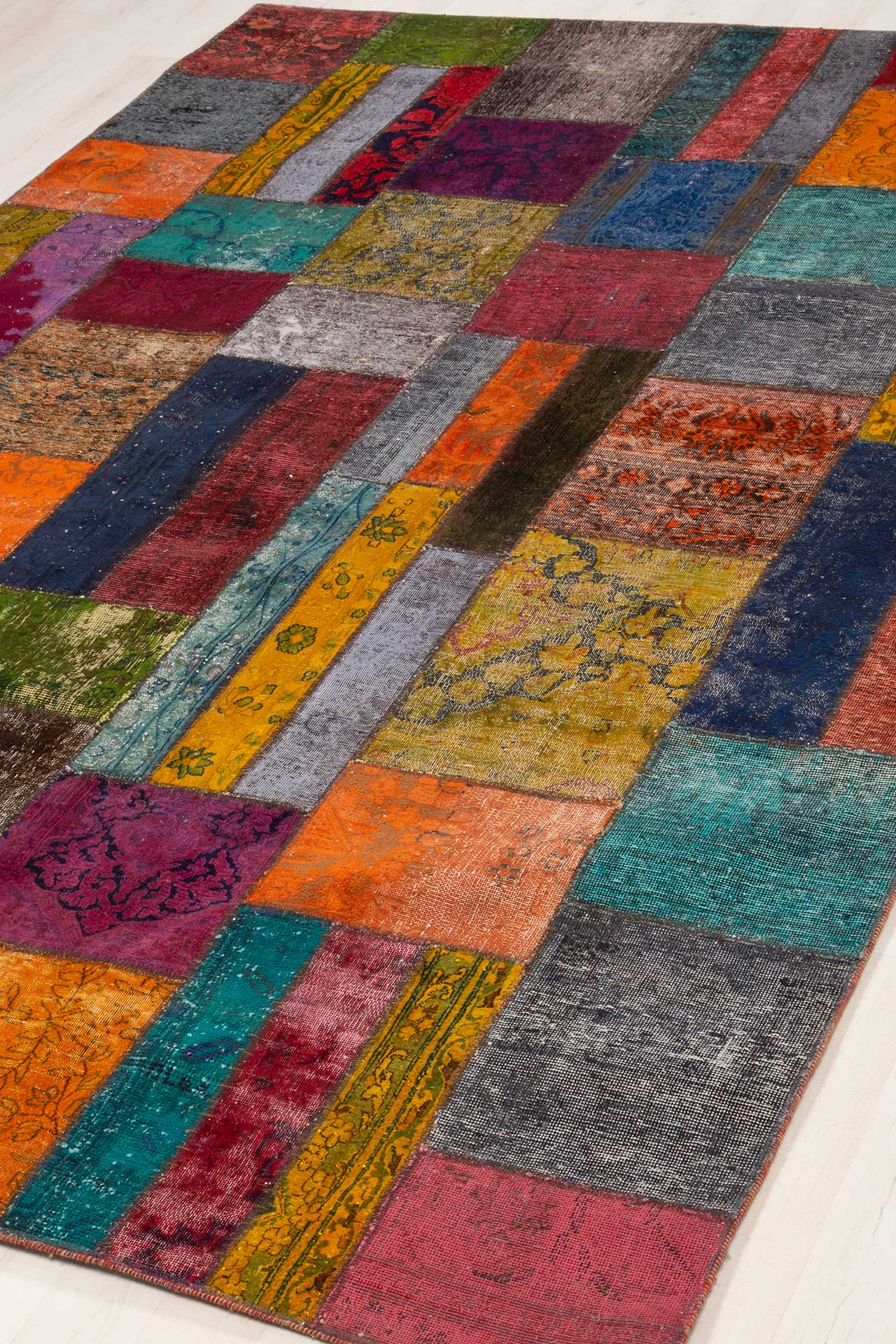 Patchwork Carpet Multi 205x304