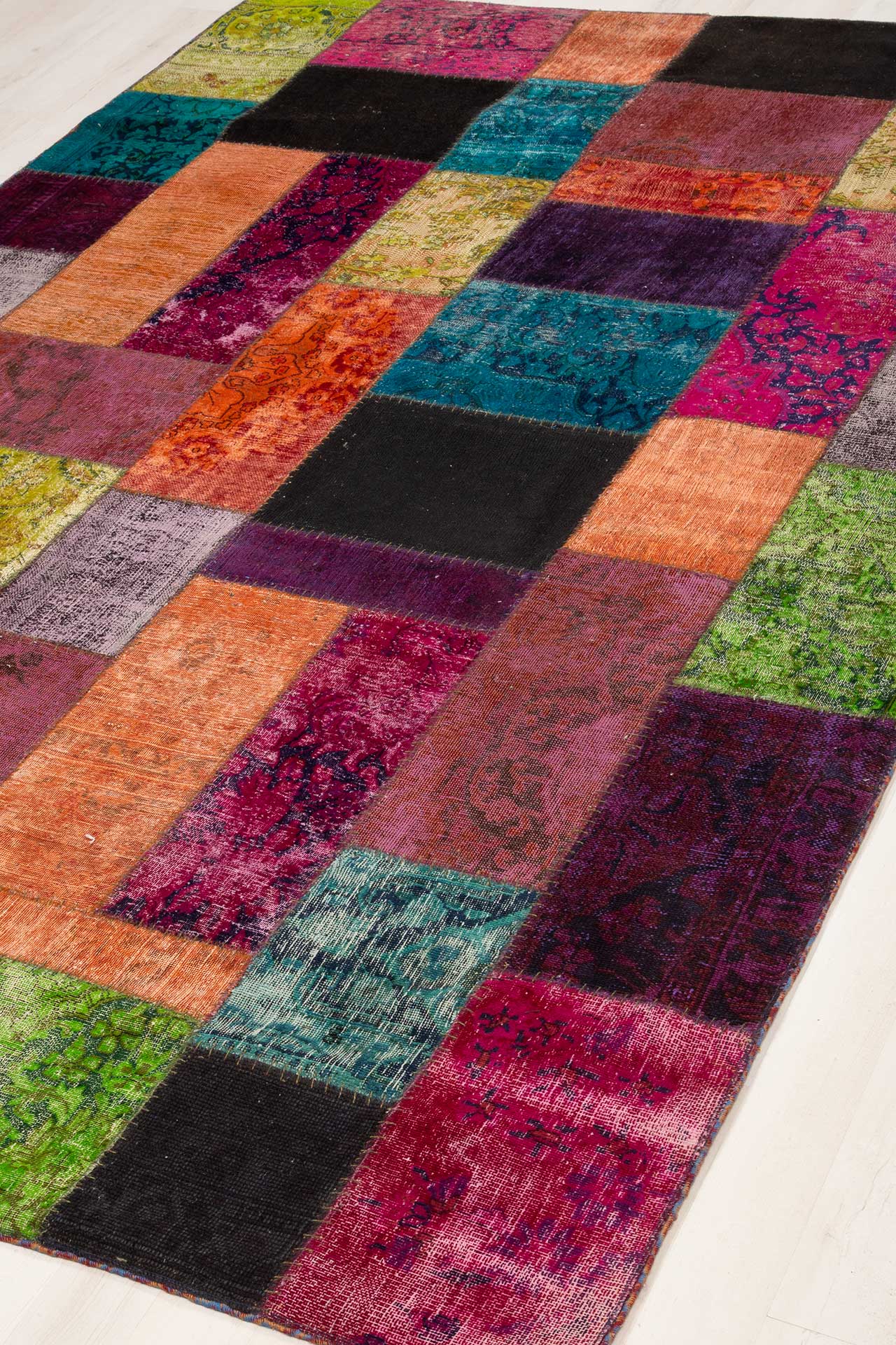 Patchwork Carpet Multi 204x304