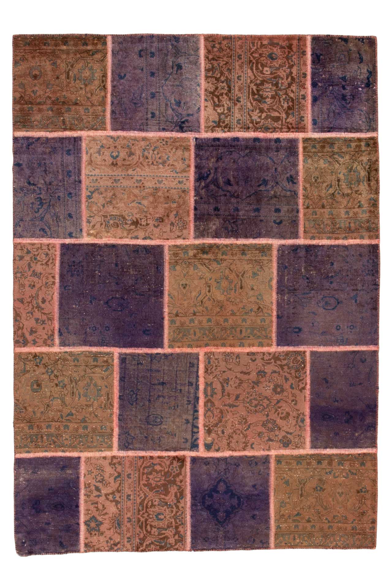 Patchwork Carpet Multi 171x241