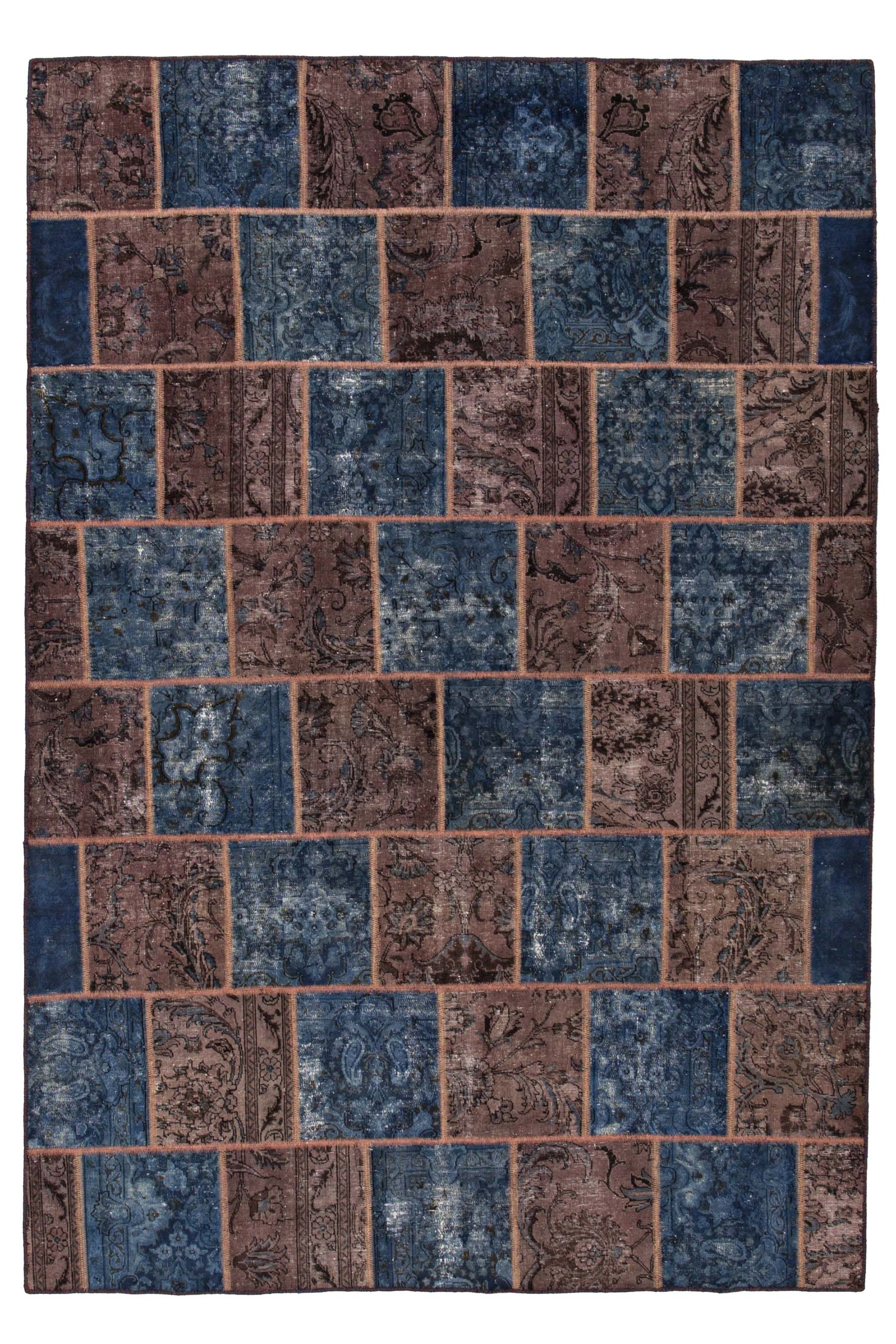 Patchwork Carpet Multi 207x303