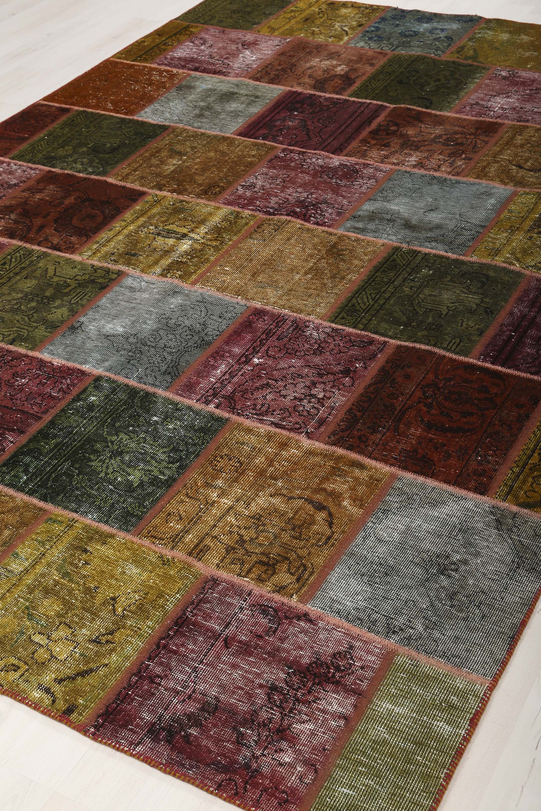 Patchwork Carpet Multi 210x304