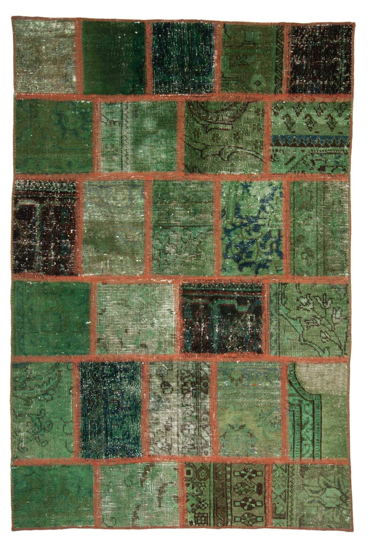 Patchwork Carpet Multi 97x144