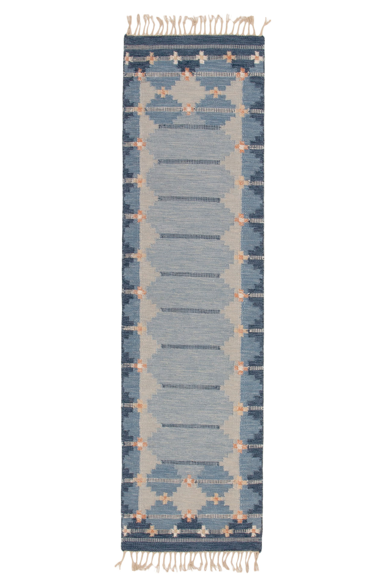 Bargi Mattor Ull Röllakan D R 310 Blue 83x302 ba_444372.jpg