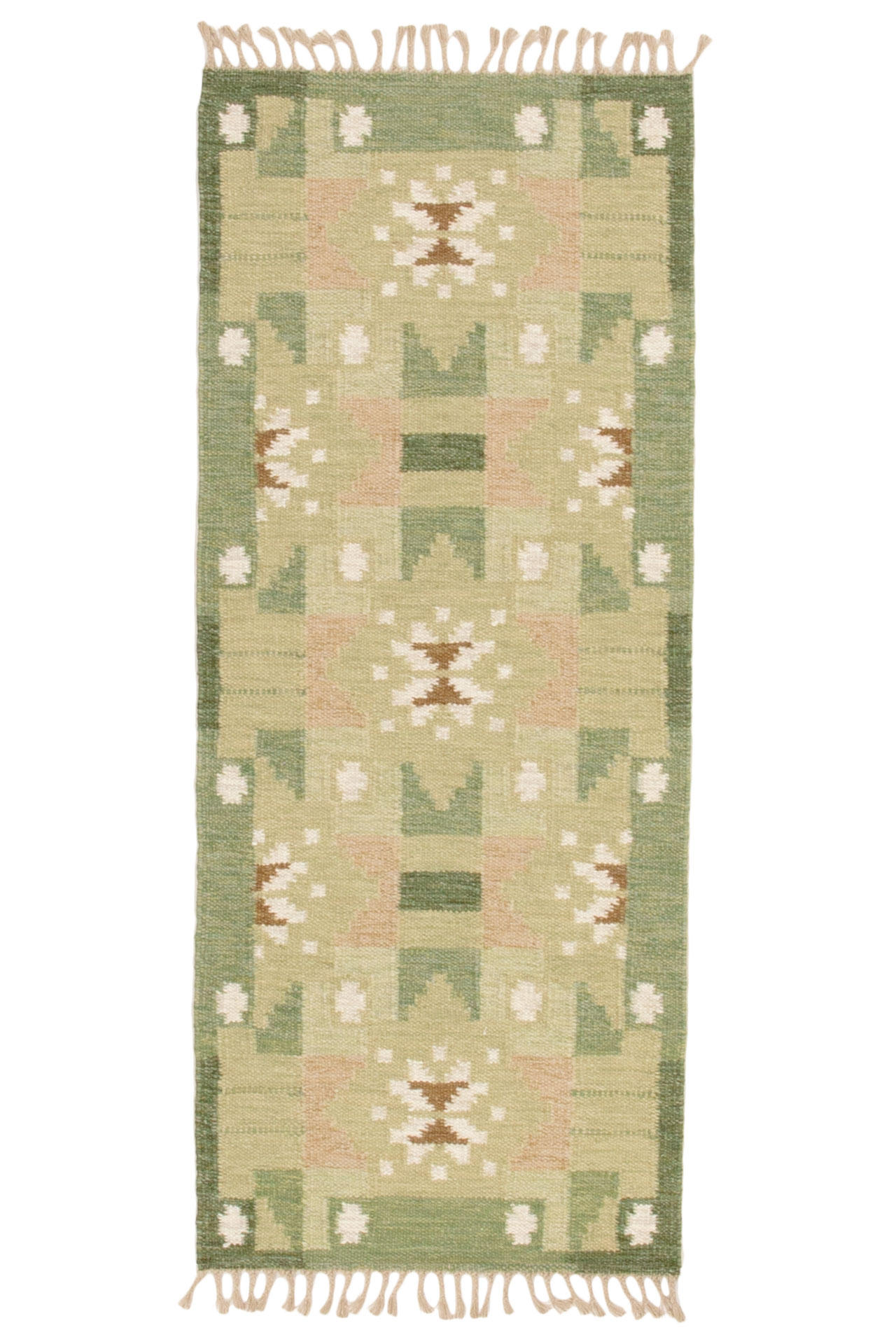 Bargi Mattor Ull Röllakan D R 307 Green 81x200 ba_445957_1.jpg