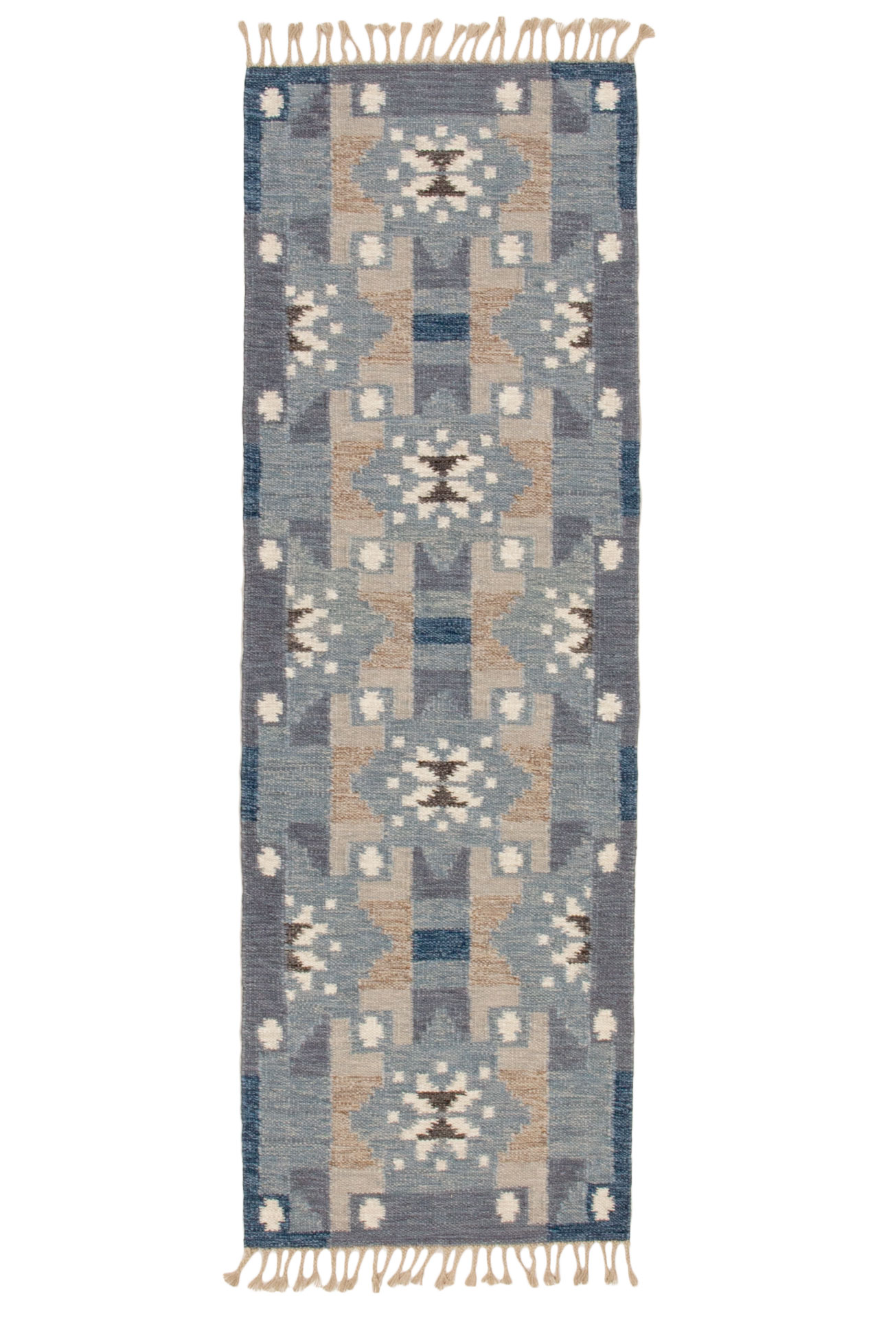 Bargi Mattor Ull Röllakan D R 307 Blue 83x249 ba_445965_2.jpg