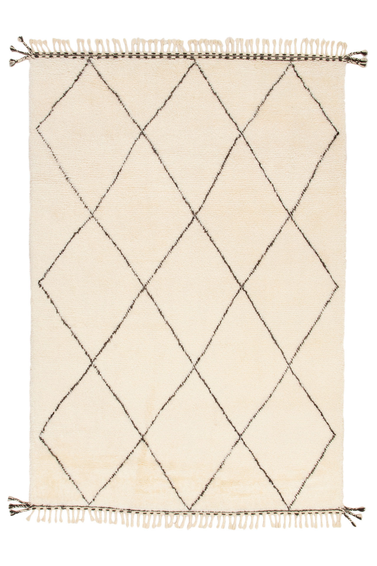 Berber White & Black 204x300