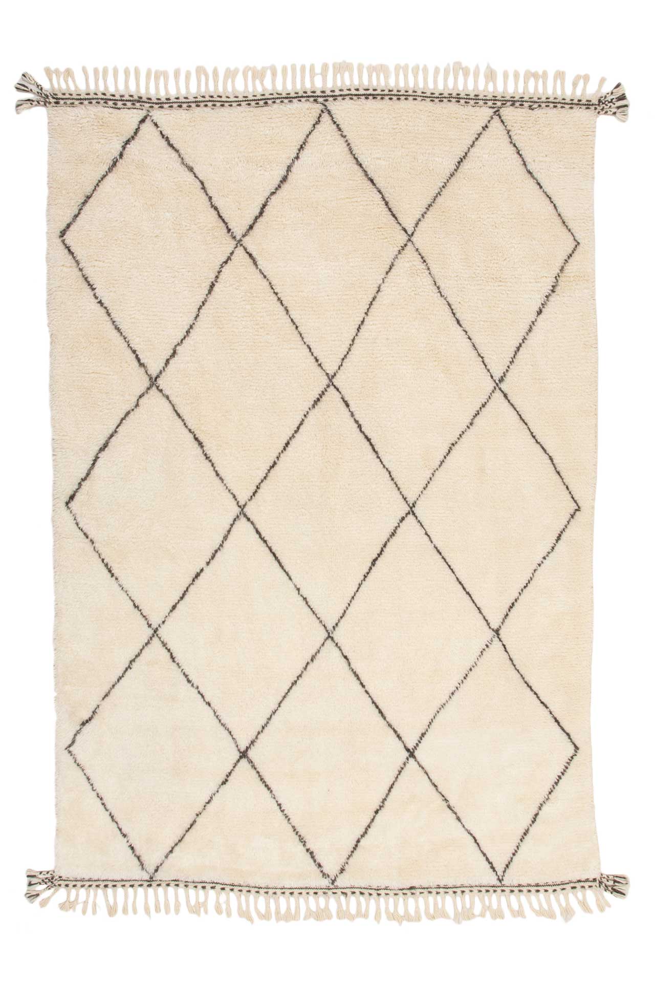 Berber White & Black 200x300