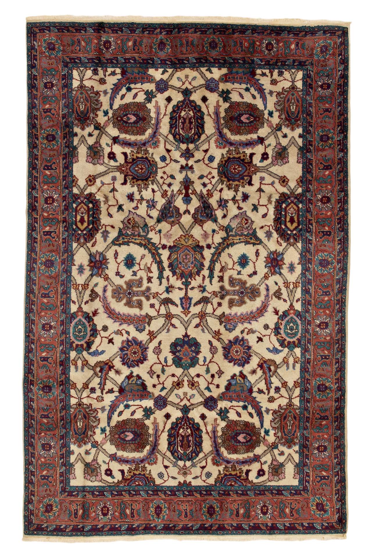 Bargi.se Ushak Beige 194x297 ull matta oriental ba_447770.jpg