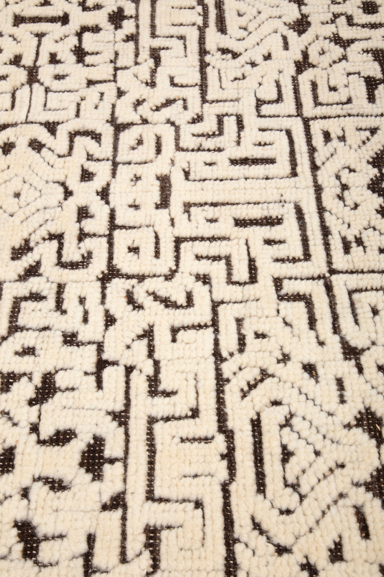 Bargi Mattor Ull Berber Brown & White 174x235 ba_450028-3.jpg