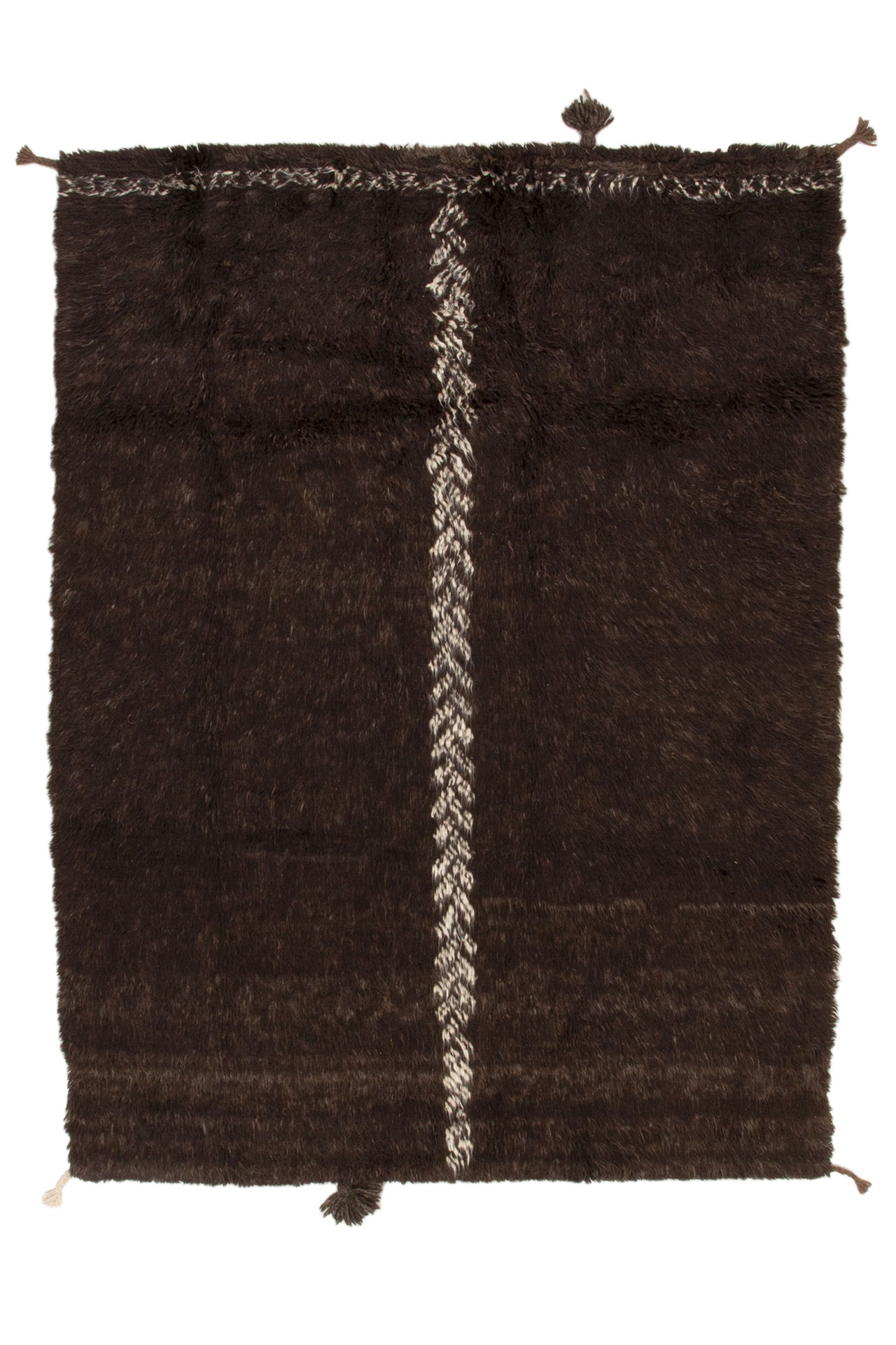 Bargi Mattor Ull Berber Charcoal Brown180x238ba_450456.jpg