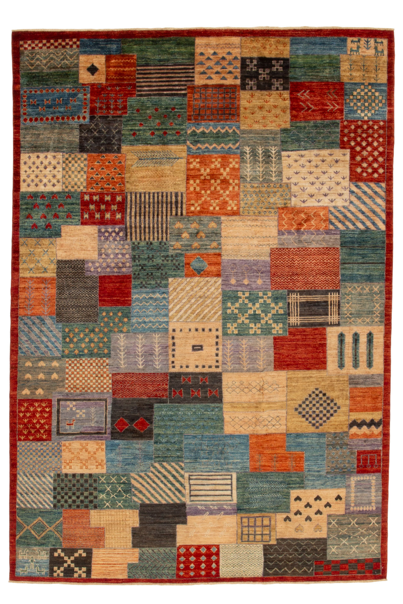 Bargi Mattor Ull Dehbaf Multi 201x291 ba_450520.jpg