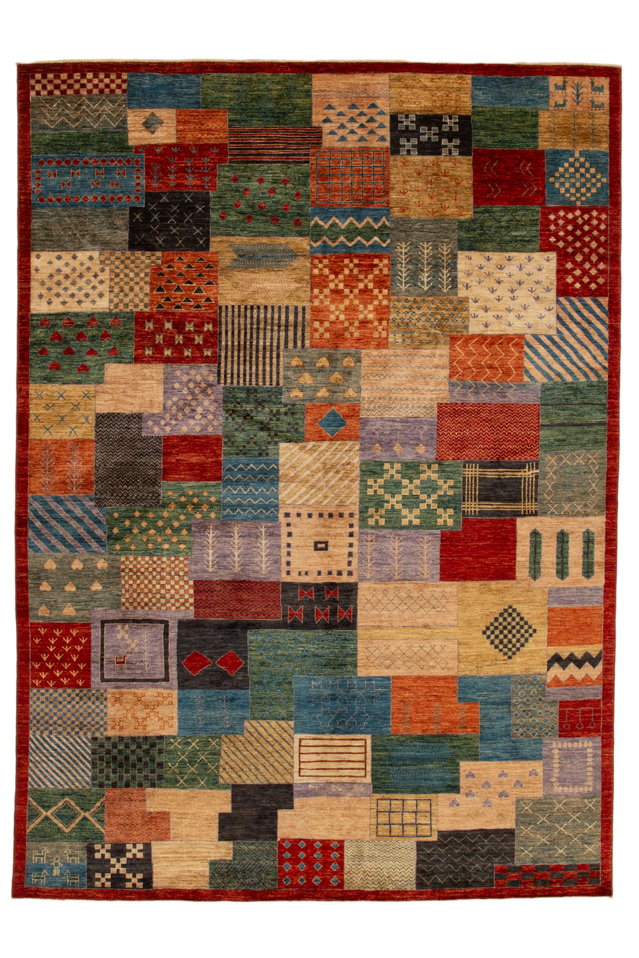 Bargi Mattor Ull Dehbaf Multi 244x341ba_450521.jpg