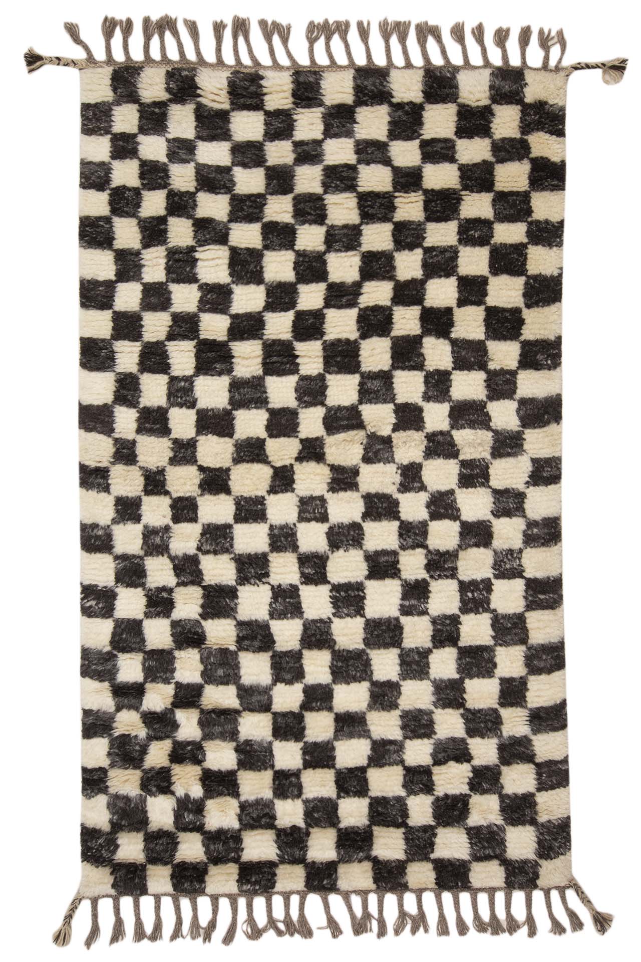 Bargi.se Berber Chess white & Black 95x163 ull matta modern ba_452377.jpg