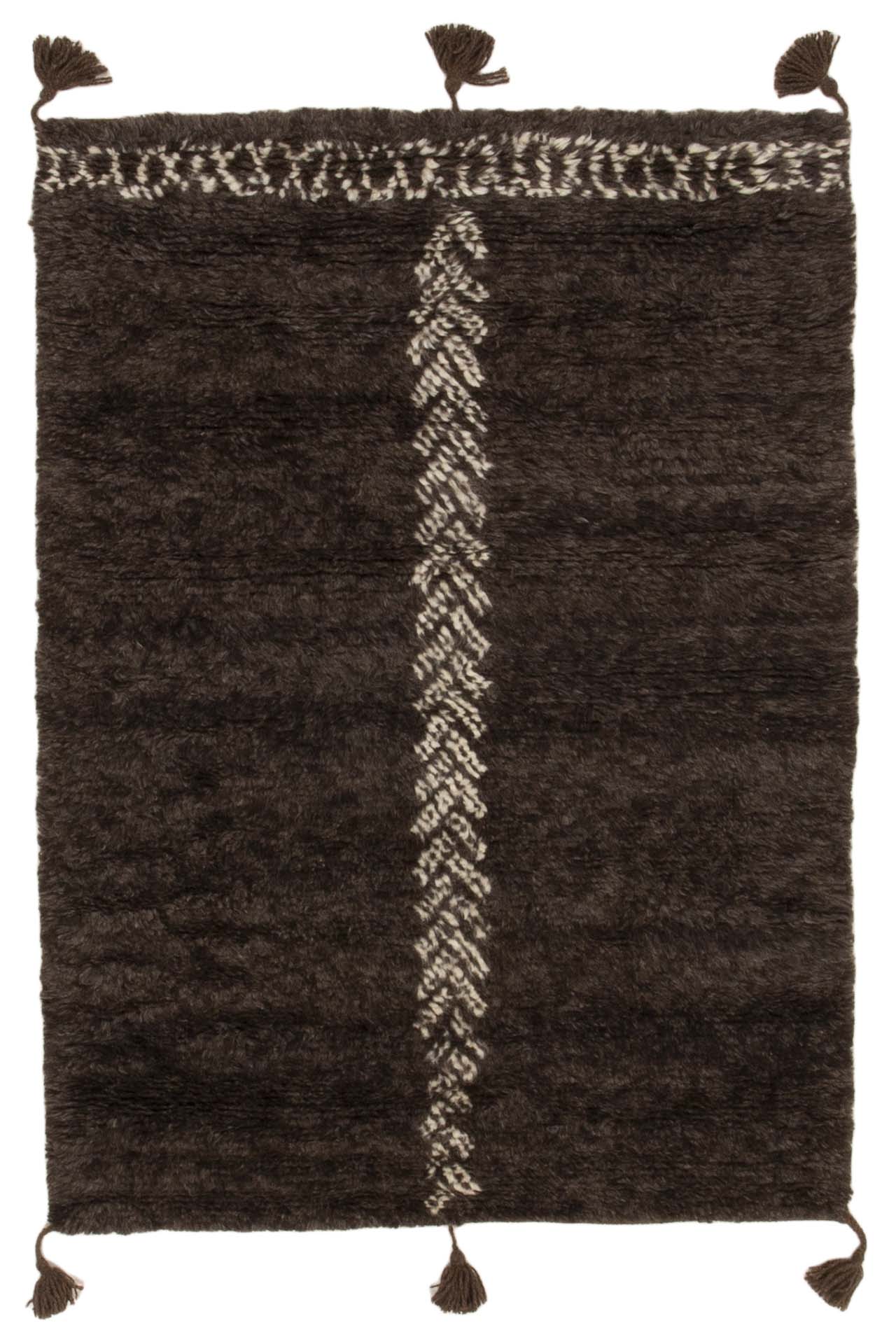 Bargi.se Berber Charcoal Brown 133x184 ull matta modern ba_452387.jpg