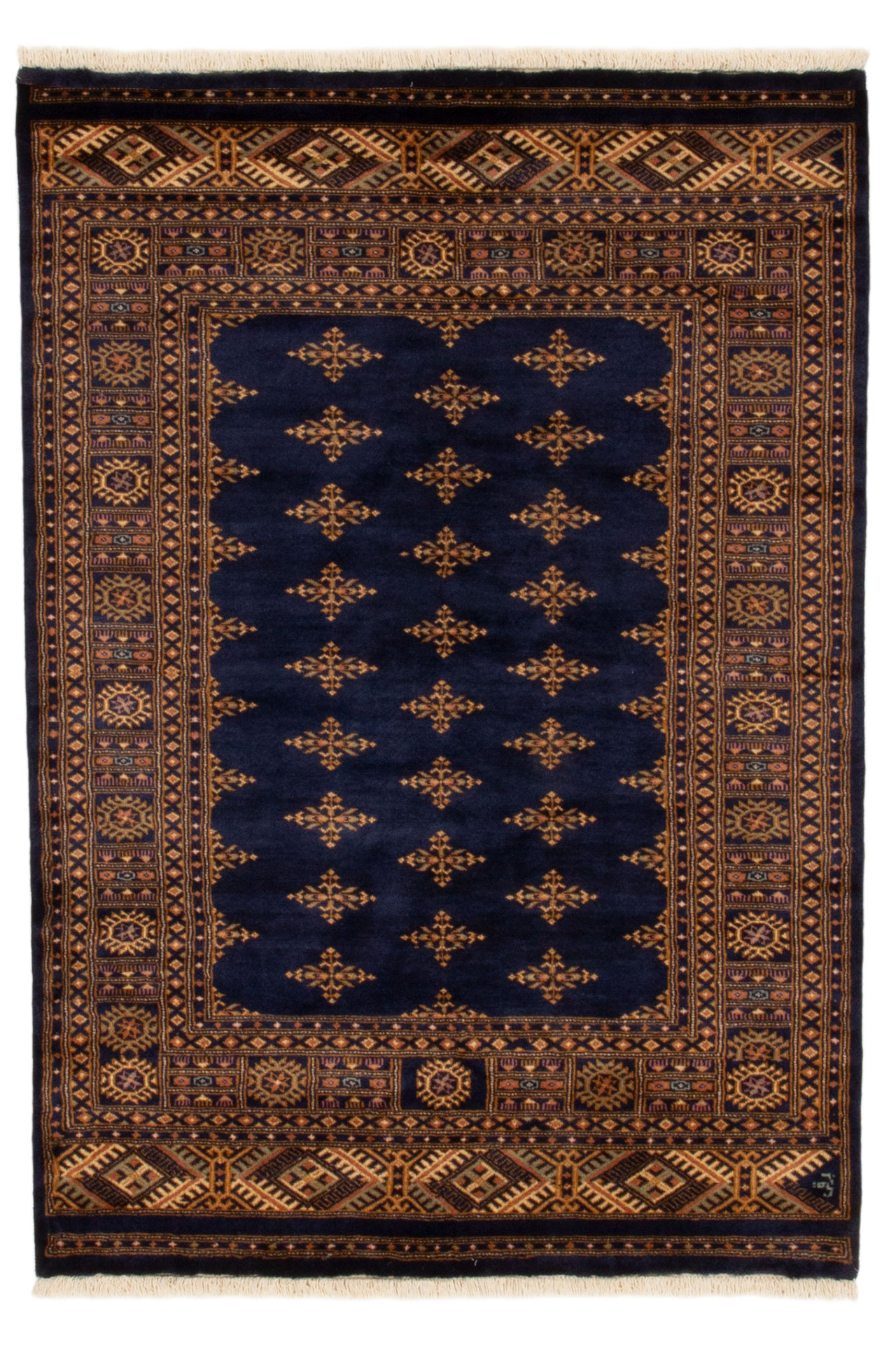 Bargi Mattor Ull 3 Ply Butterfly Blue 140x200 ba_64184.jpg